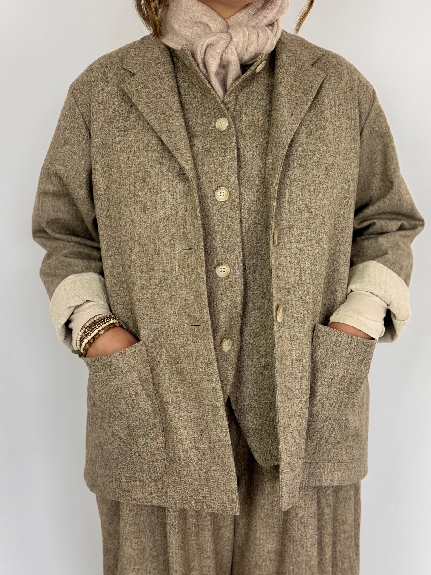 Muku C1379 Jacket Beige