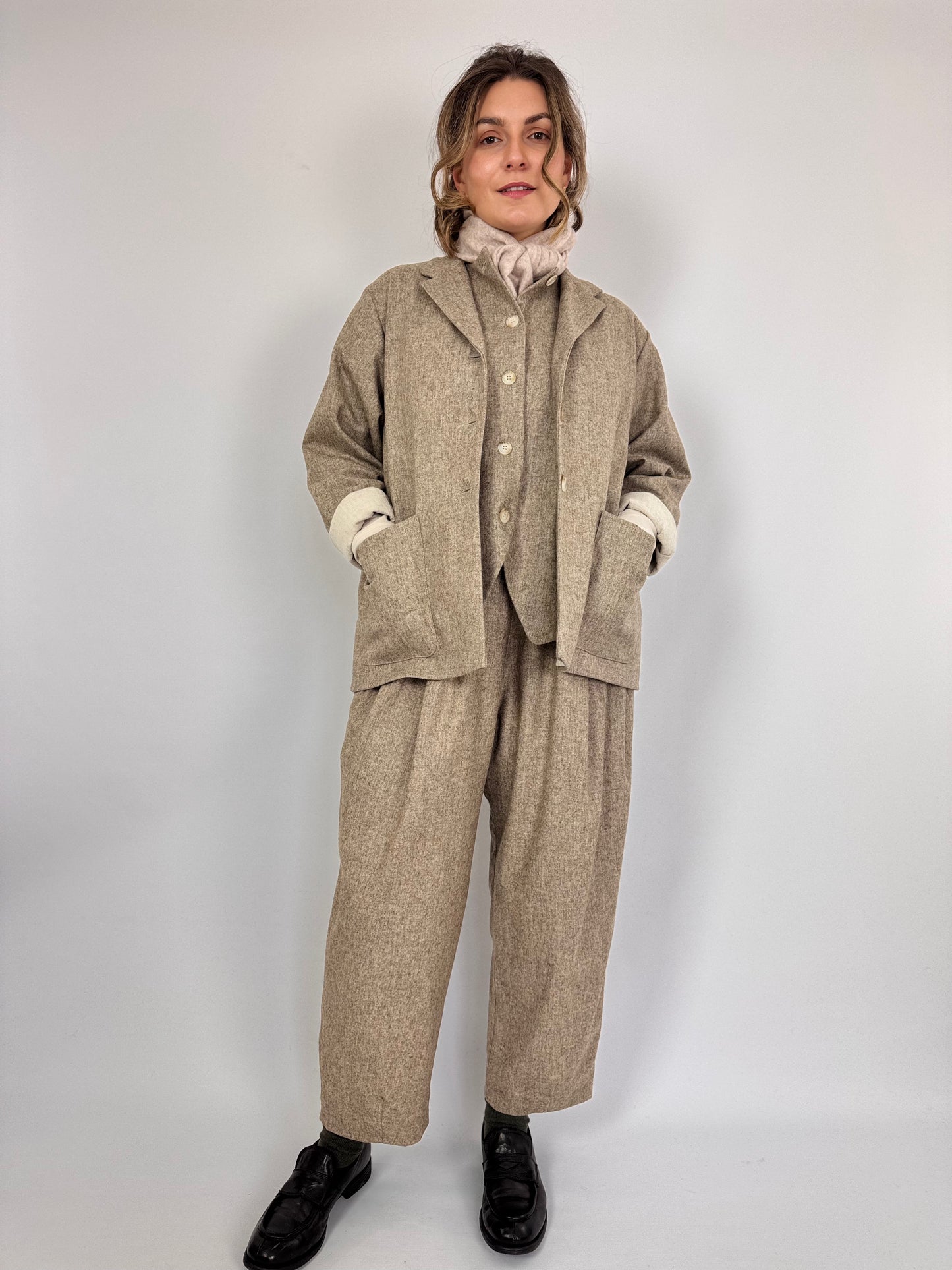 Muku C1379 Jacket Beige