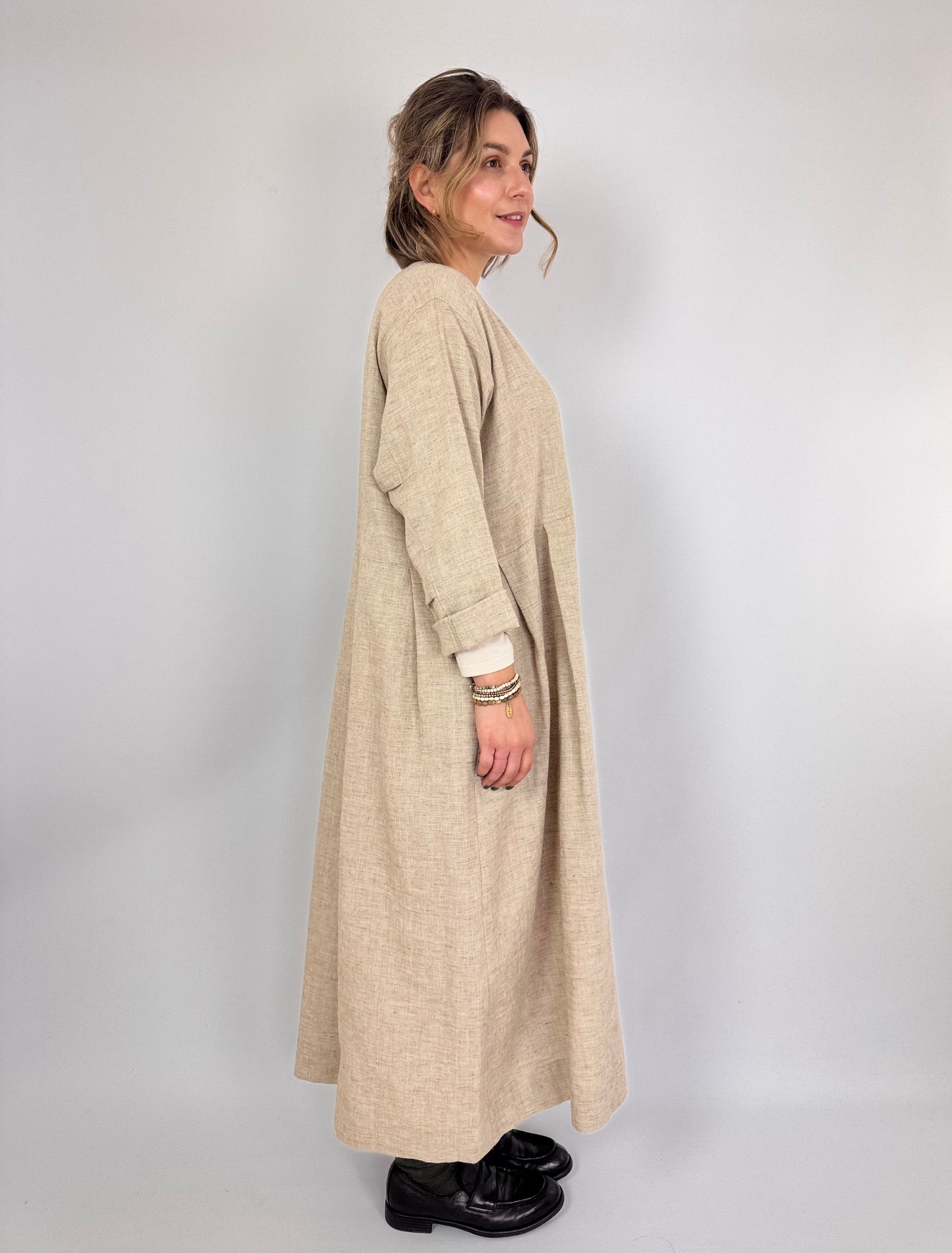 Muku C1396 Dress Sand