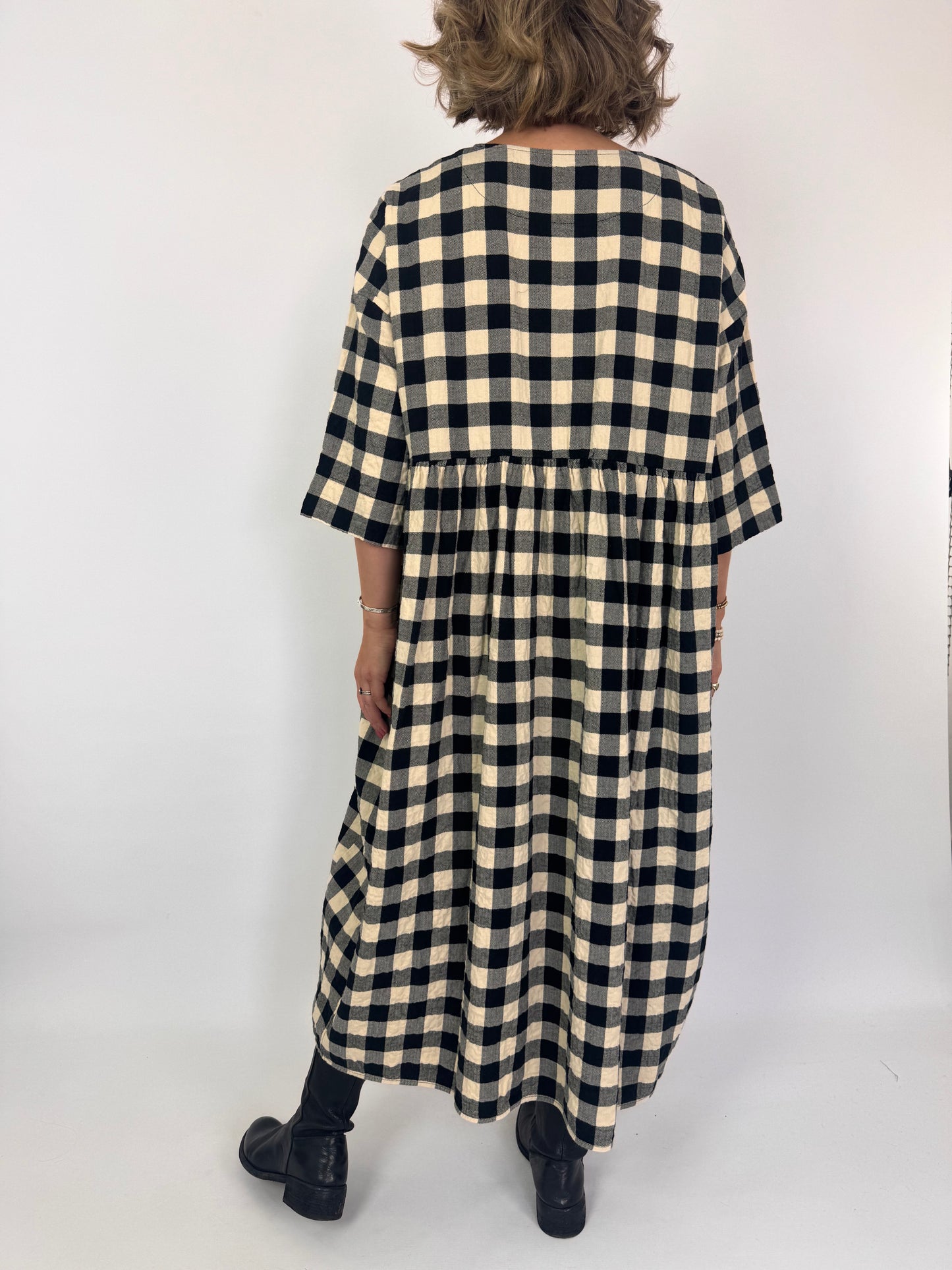 Hannoh Wessel Dominique Dress Black/White