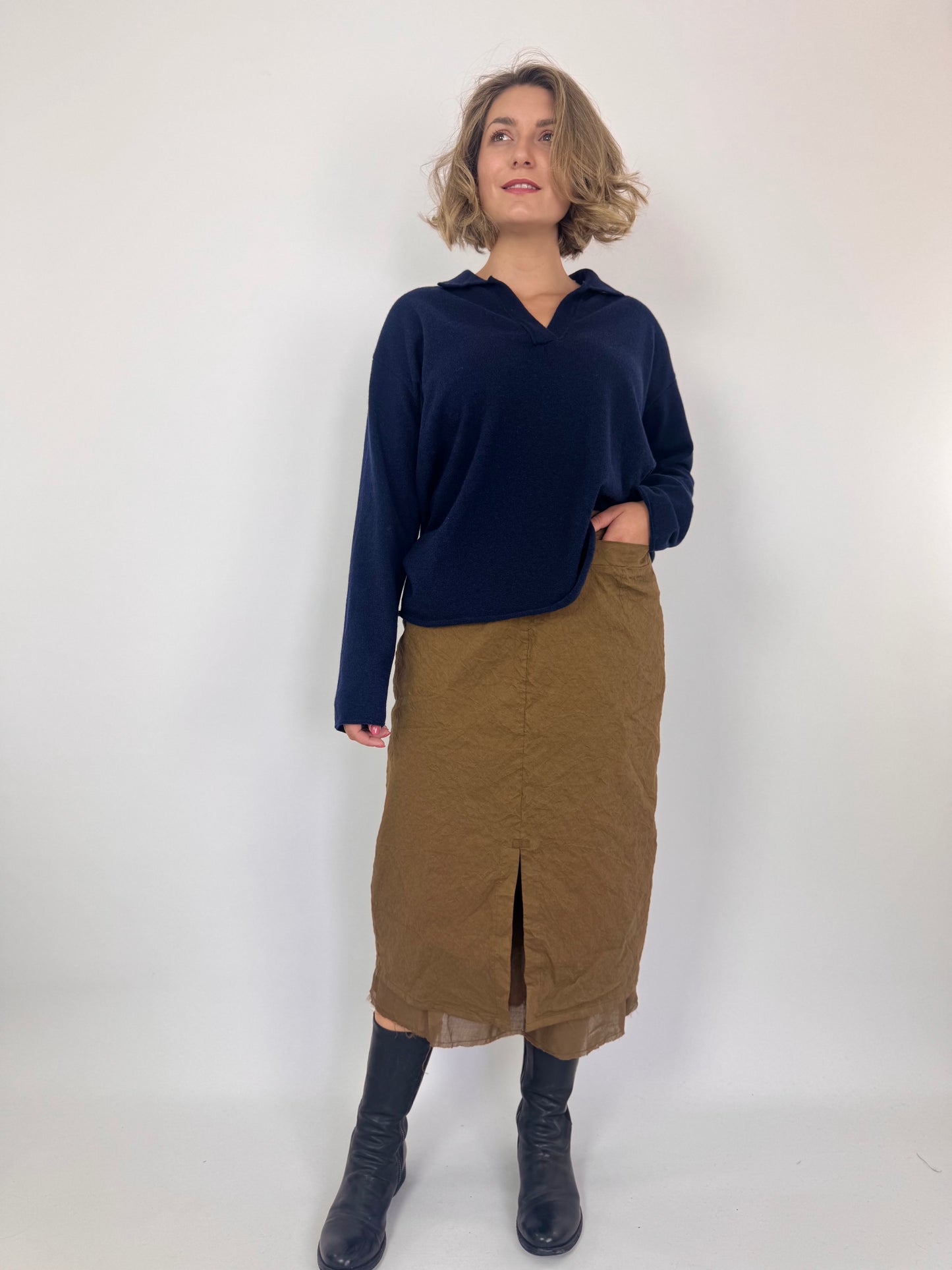 Hannoh Wessel Jamila Skirt Tobacco
