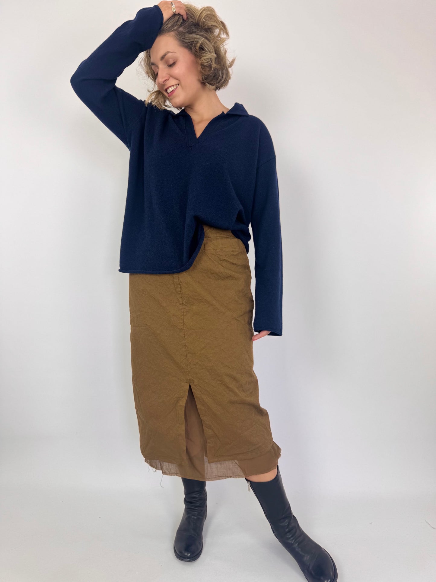 Hannoh Wessel Jamila Skirt Tobacco