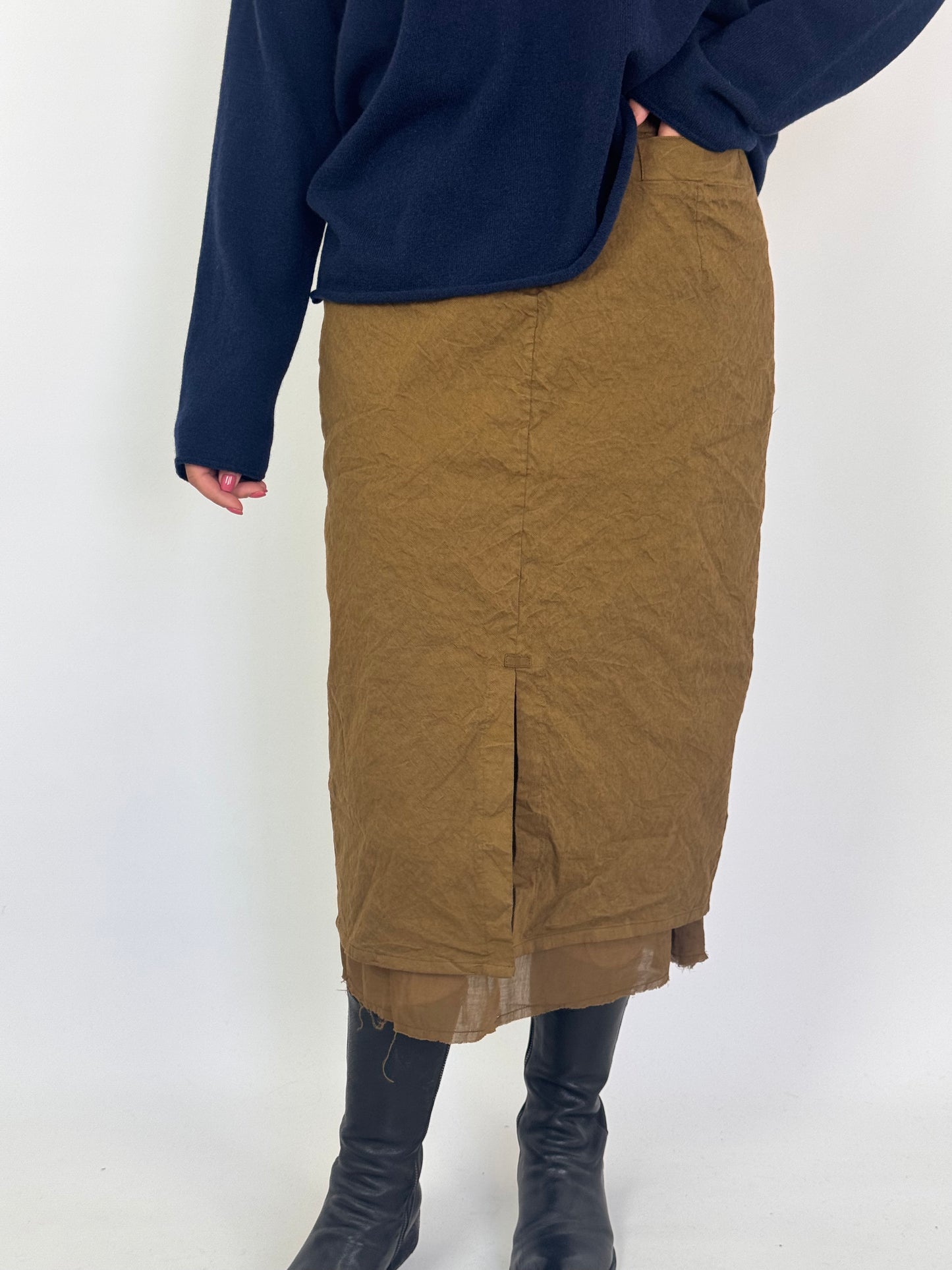 Hannoh Wessel Jamila Skirt Tobacco