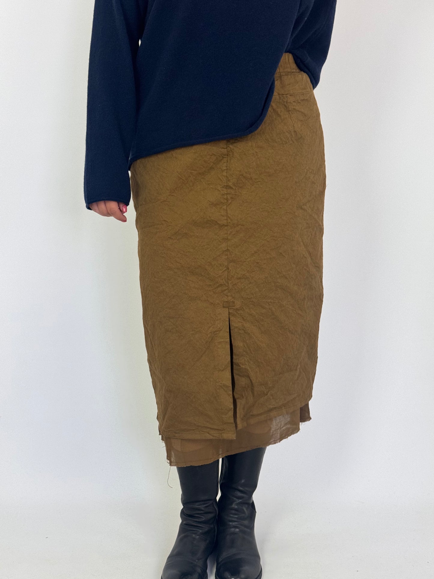 Hannoh Wessel Jamila Skirt Tobacco