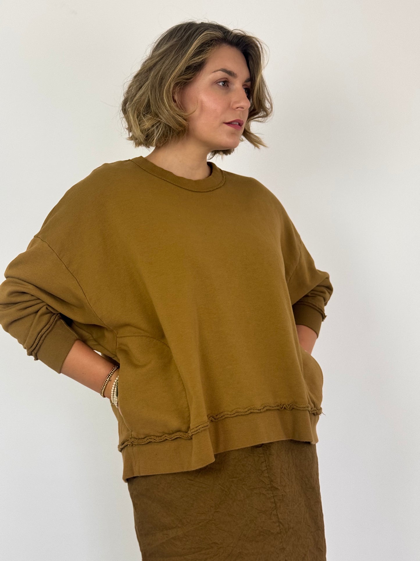 MJ Watson 91-16 Jumper Tobacco