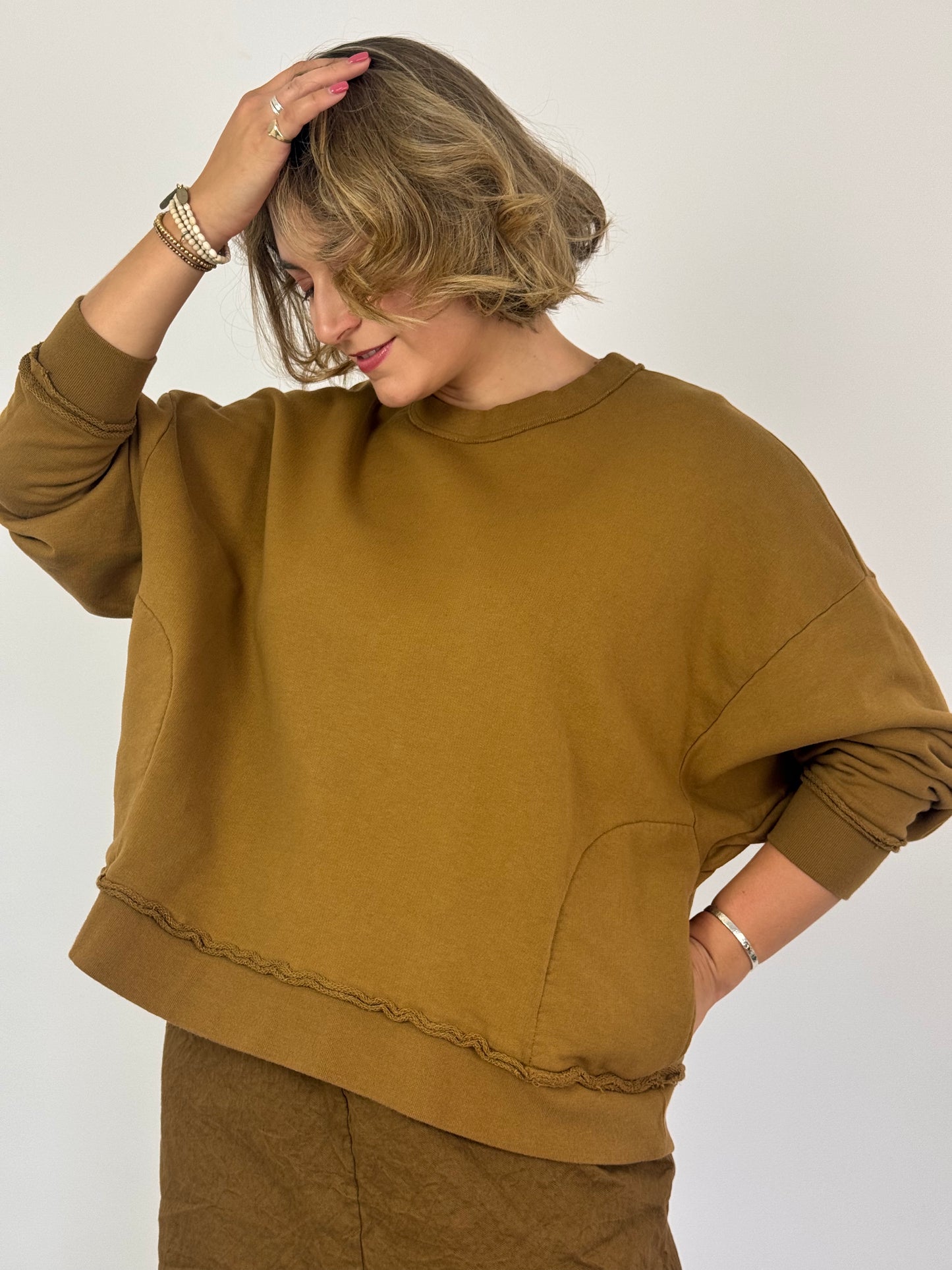 MJ Watson 91-16 Jumper Tobacco