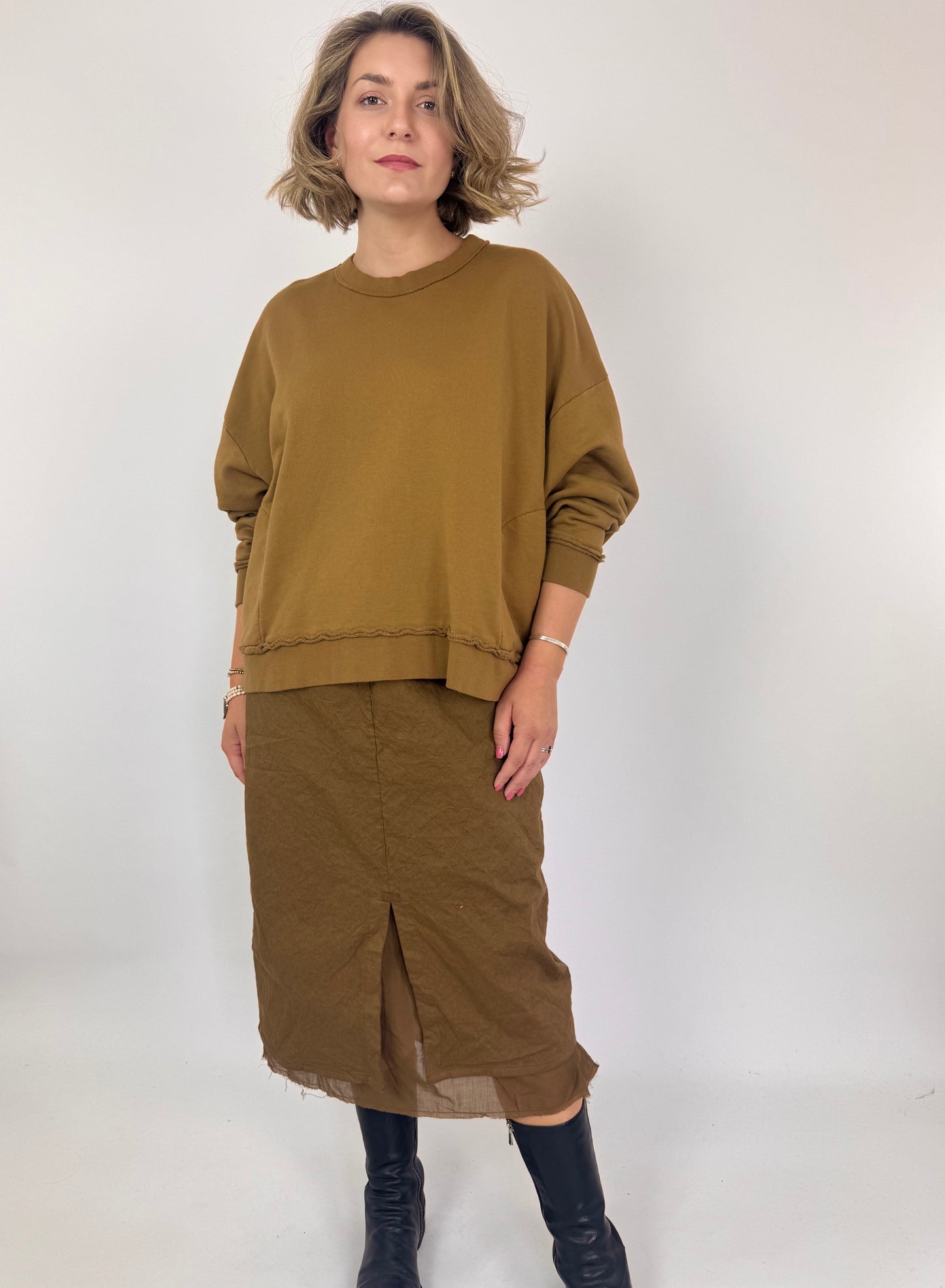 MJ Watson 91-16 Jumper Tobacco