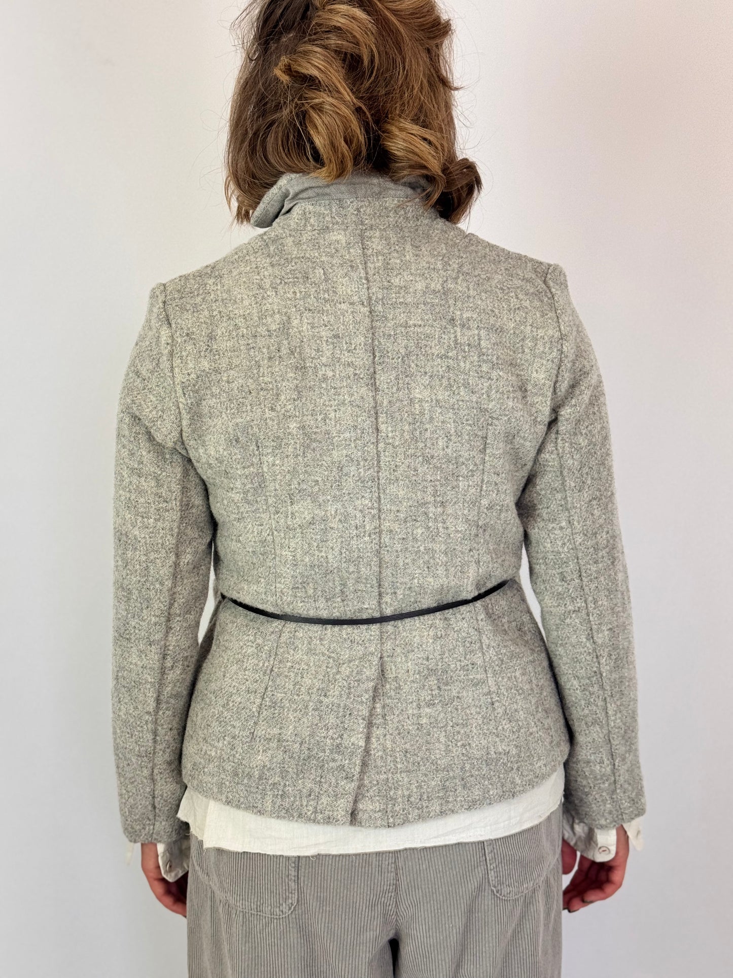 Manuelle Guibal 6942 Tweedy Jacket Lichen