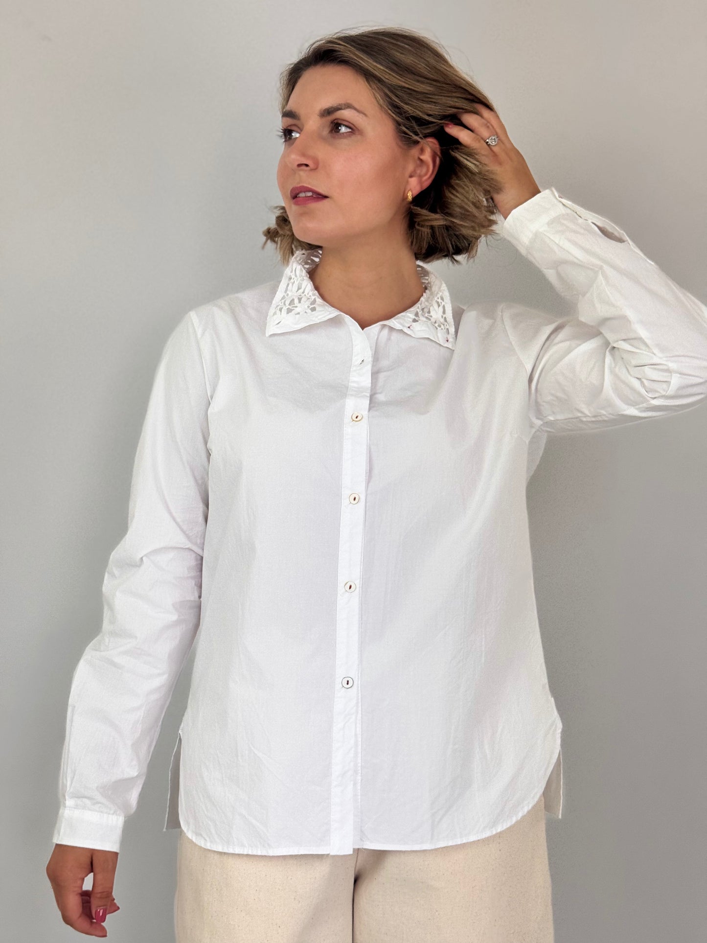 Hannoh Wessel Cleo Shirt White