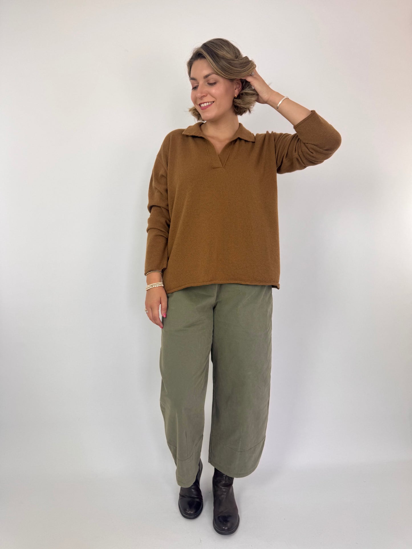 Aequamente 235 Trousers Salvia