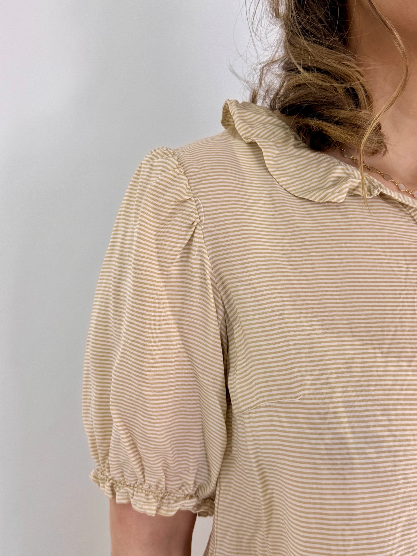 Sula Sweet Blouse Gold/Cream