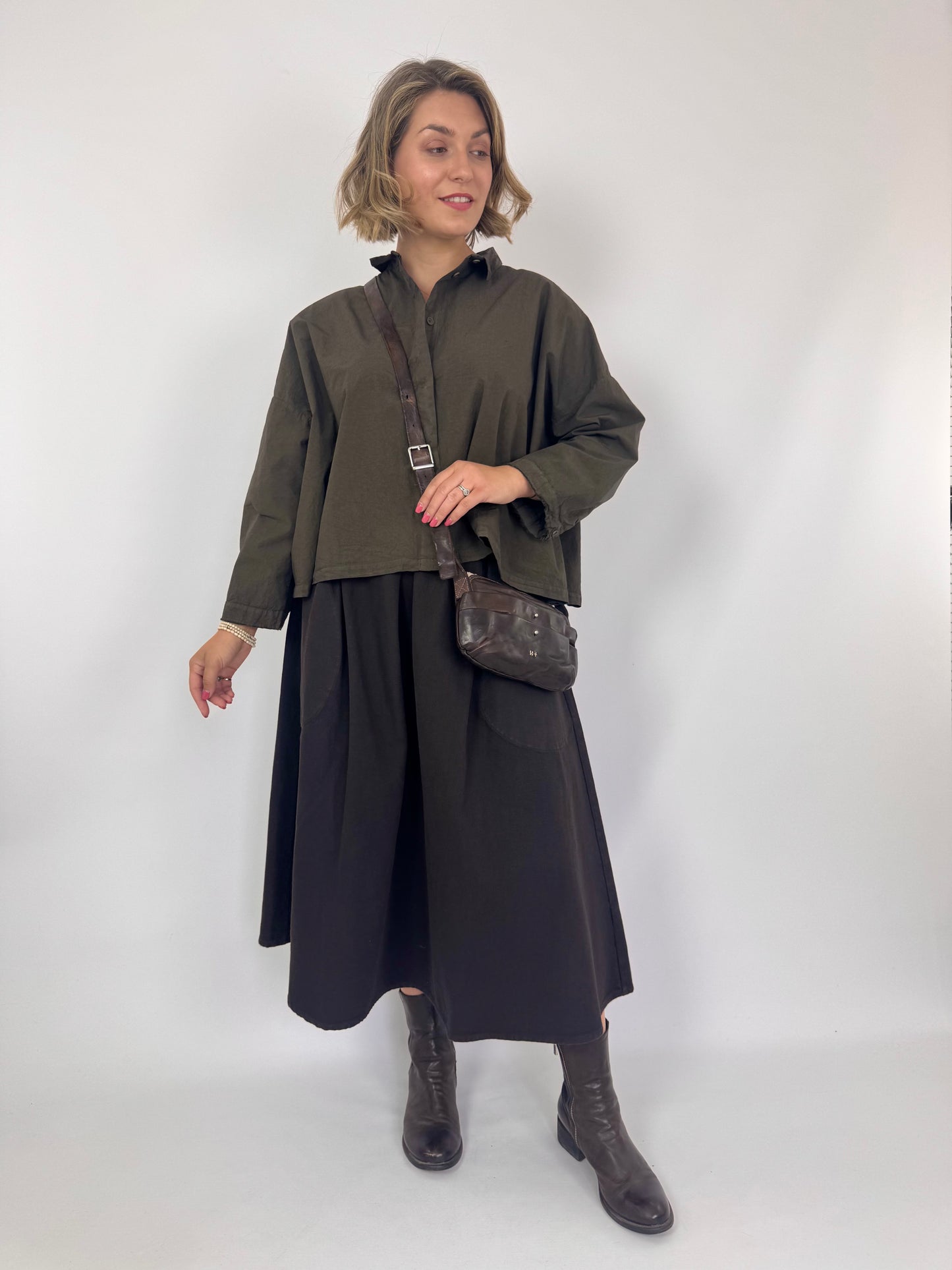 Aequamente 249 Skirt Ebano