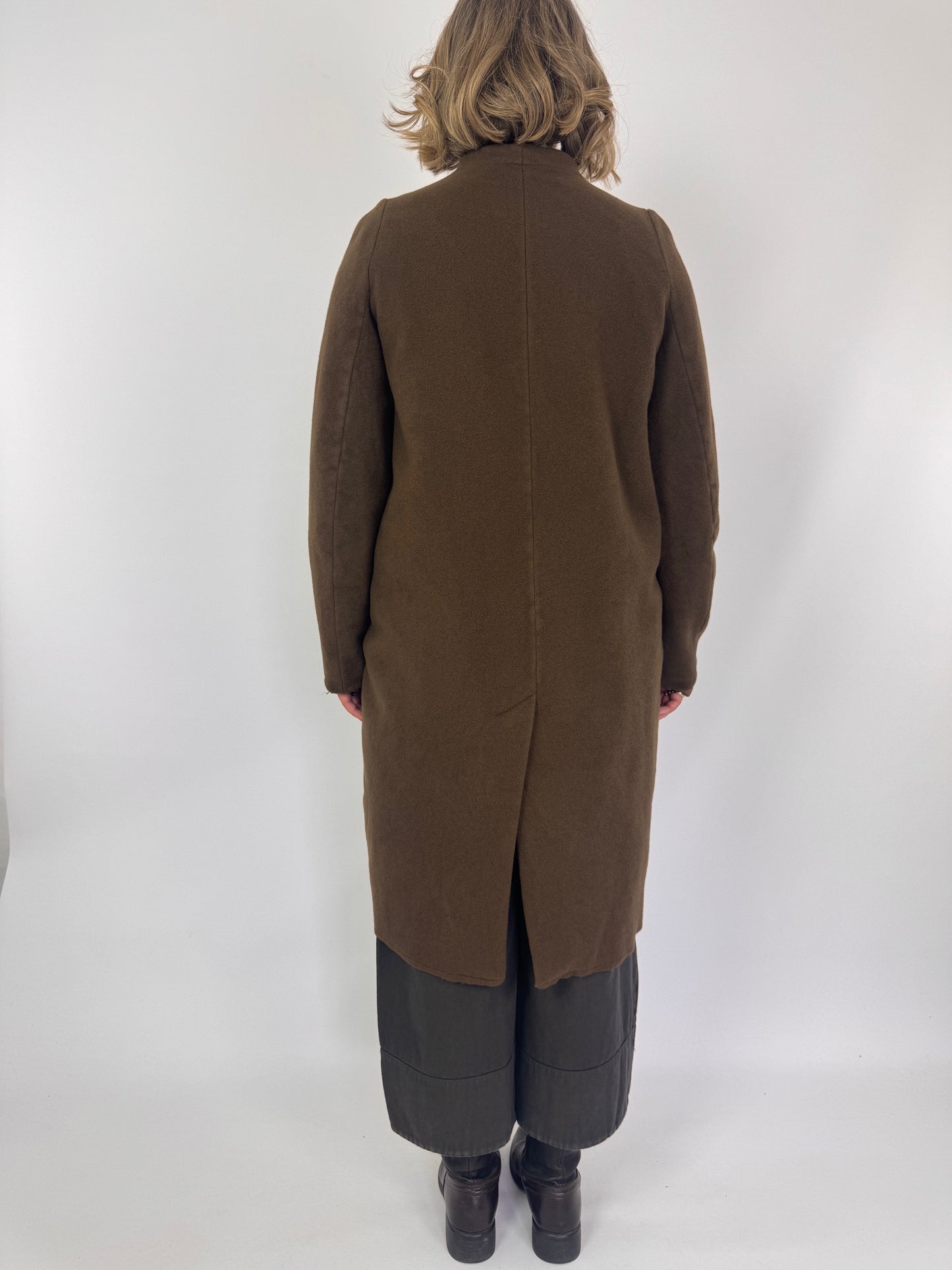 Hannoh Wessel Mareike Coat Sepia