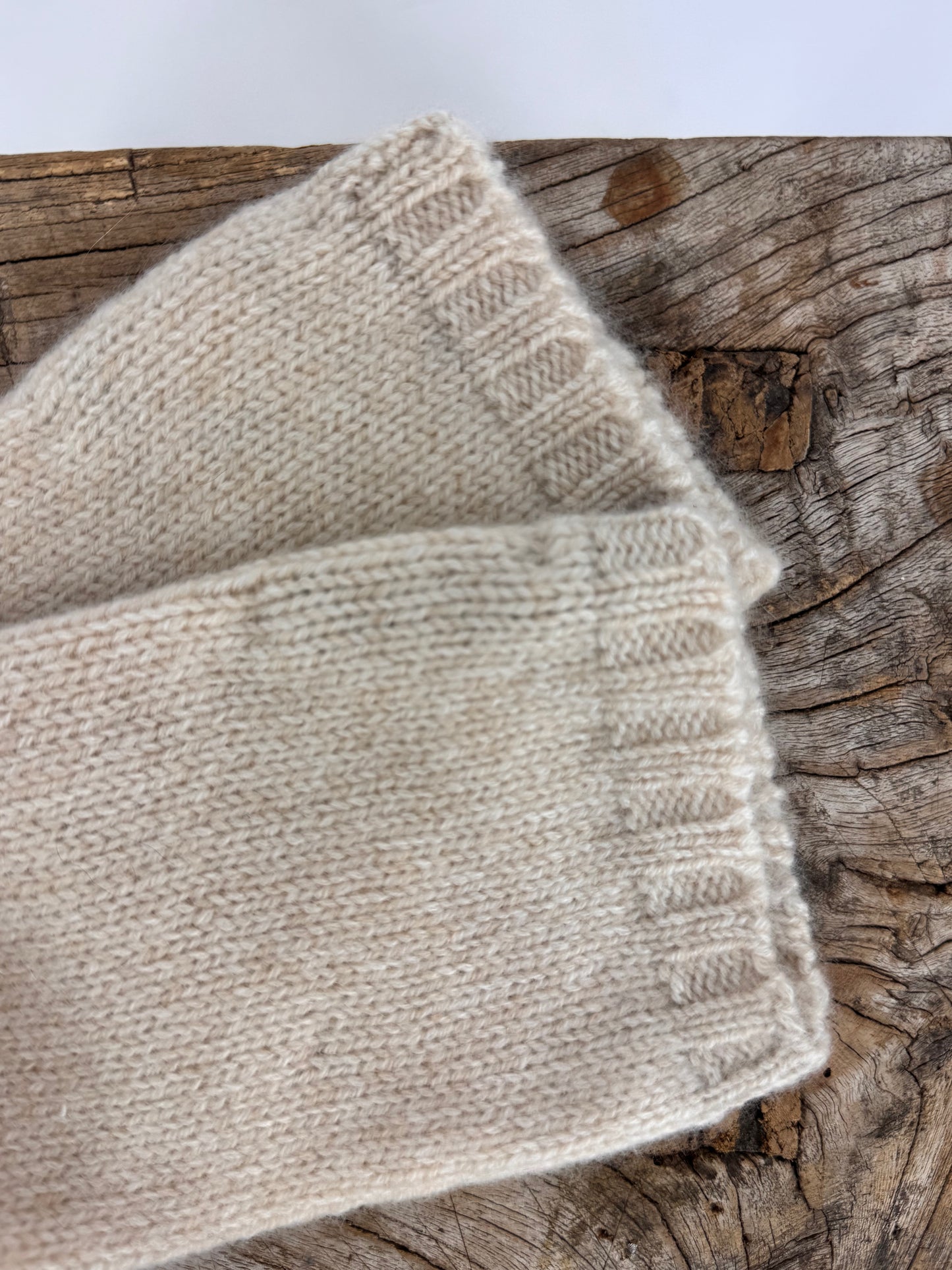 Mirror in the Sky C155 Fingerless Marbled Mittens