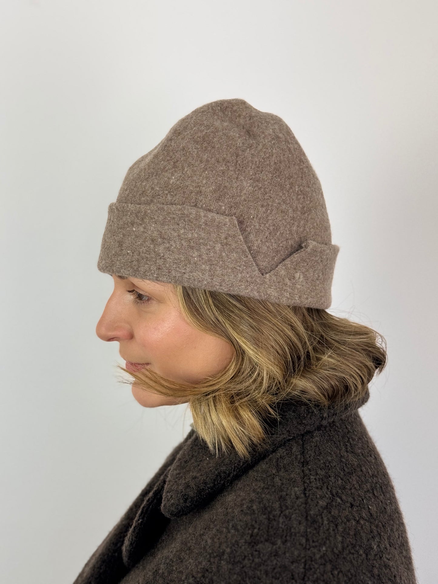 Maison de Soil 751 Felt Hat Beige