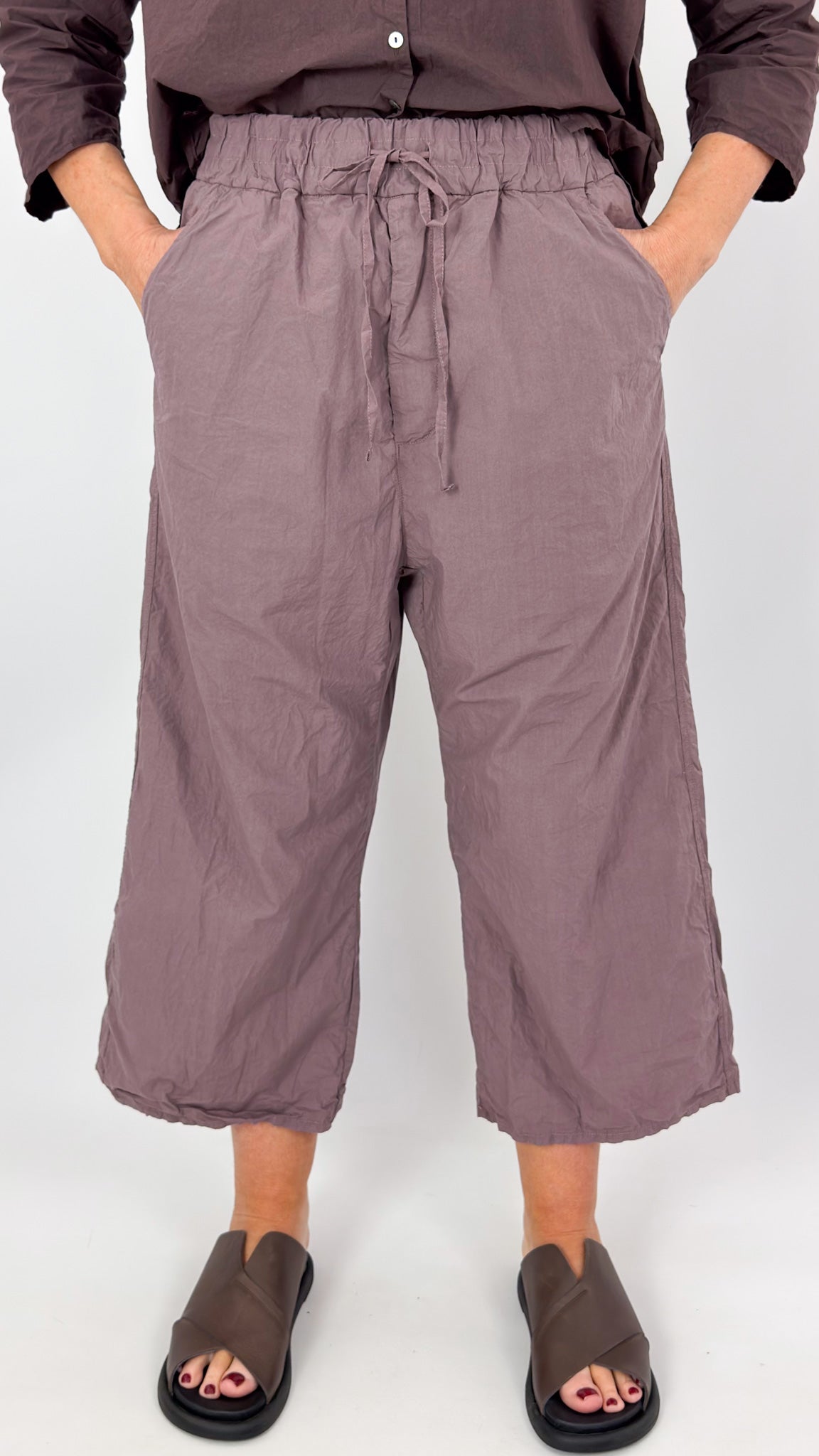 Album di Famiglia 178 TC W&S Trousers Mauve – Cordelia James