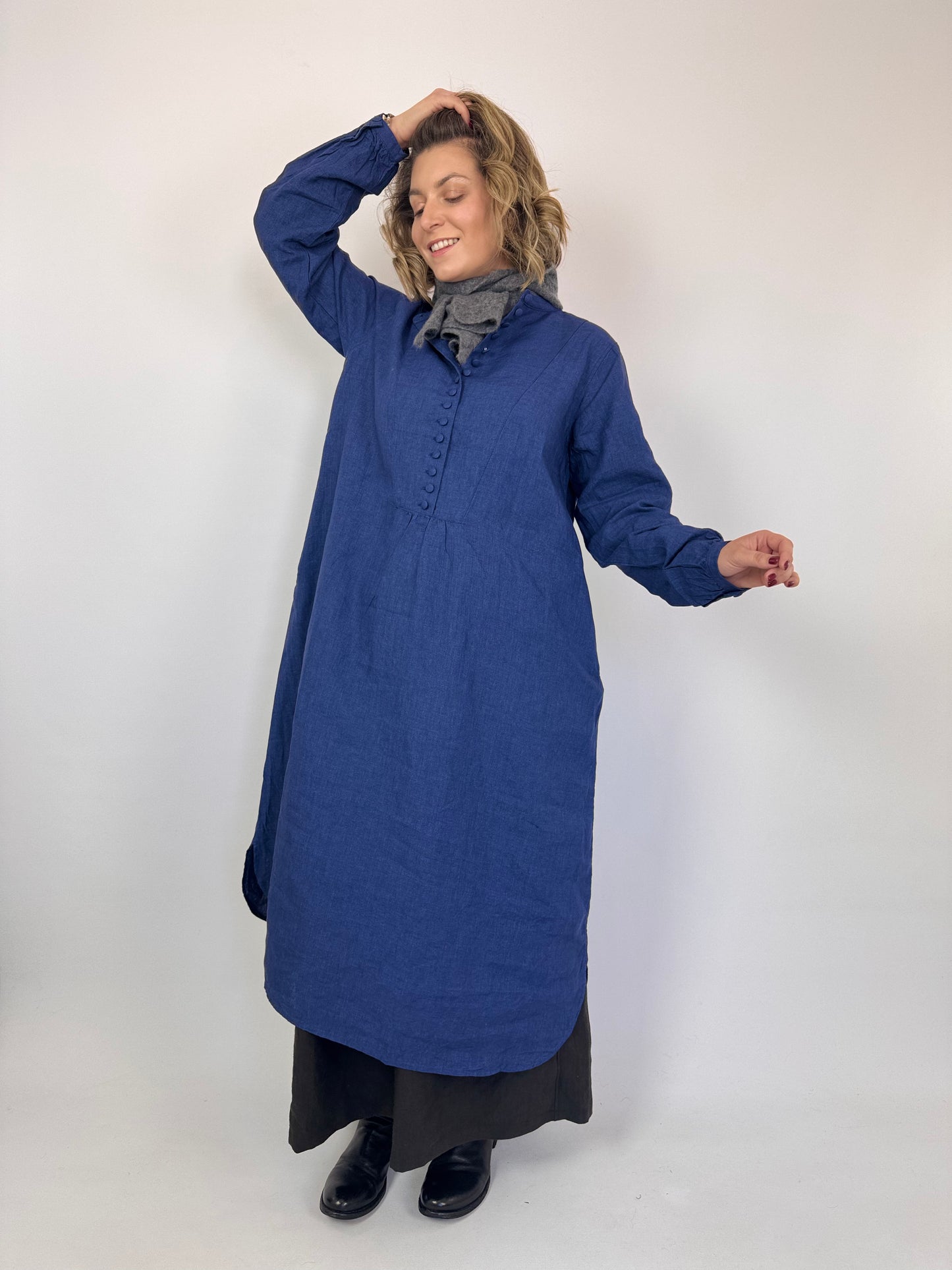 Ichi Antiquities 314 Dress Indigo