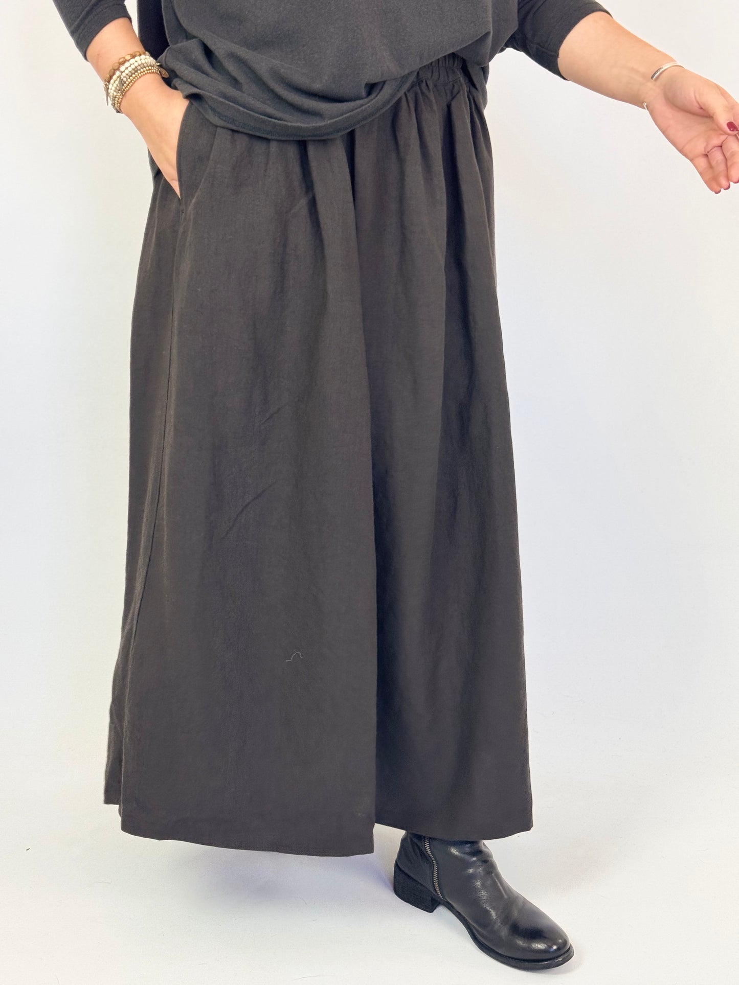 Ichi Antiquities 303 Skirt Black