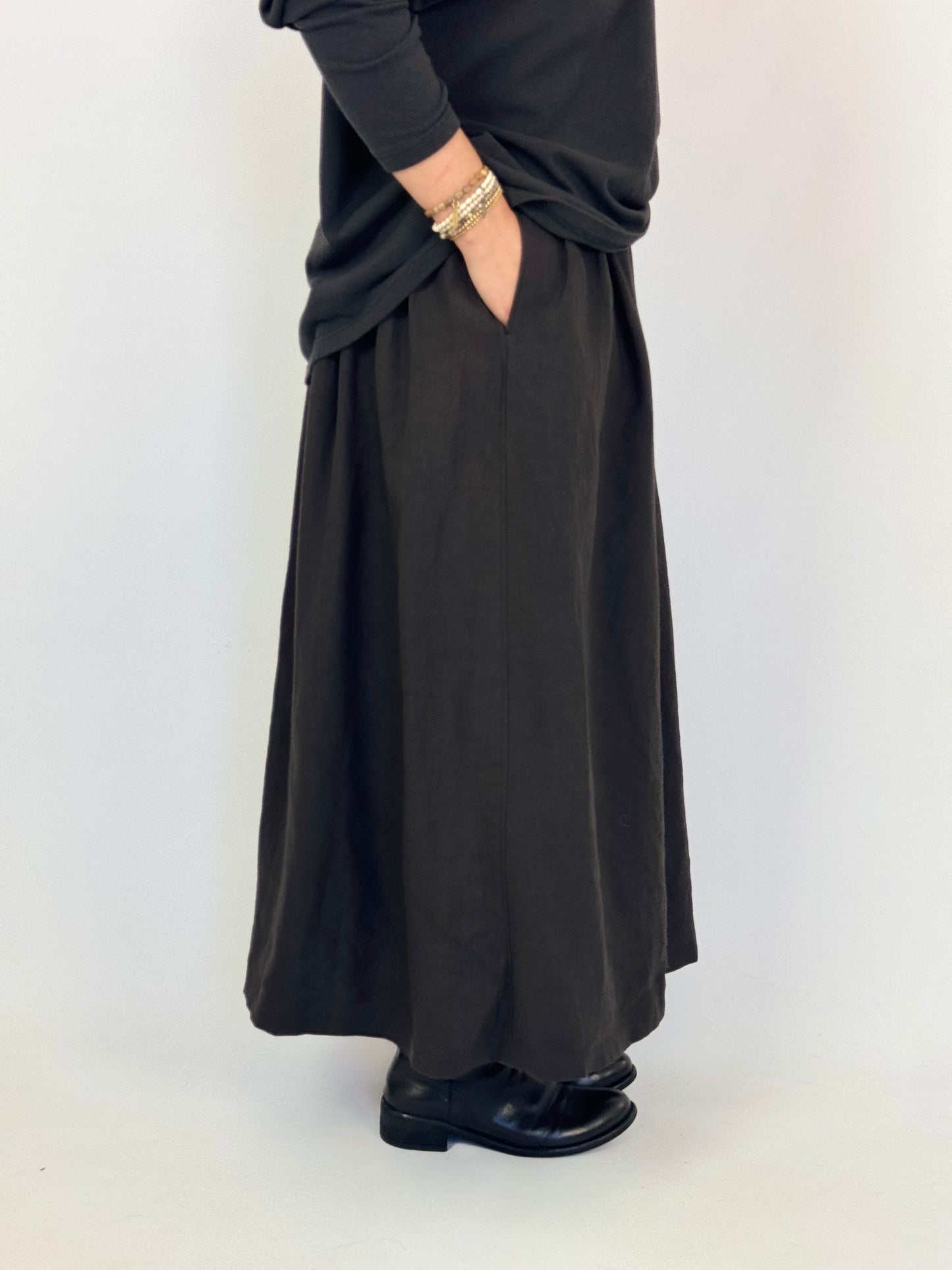 Ichi Antiquities 303 Skirt Black
