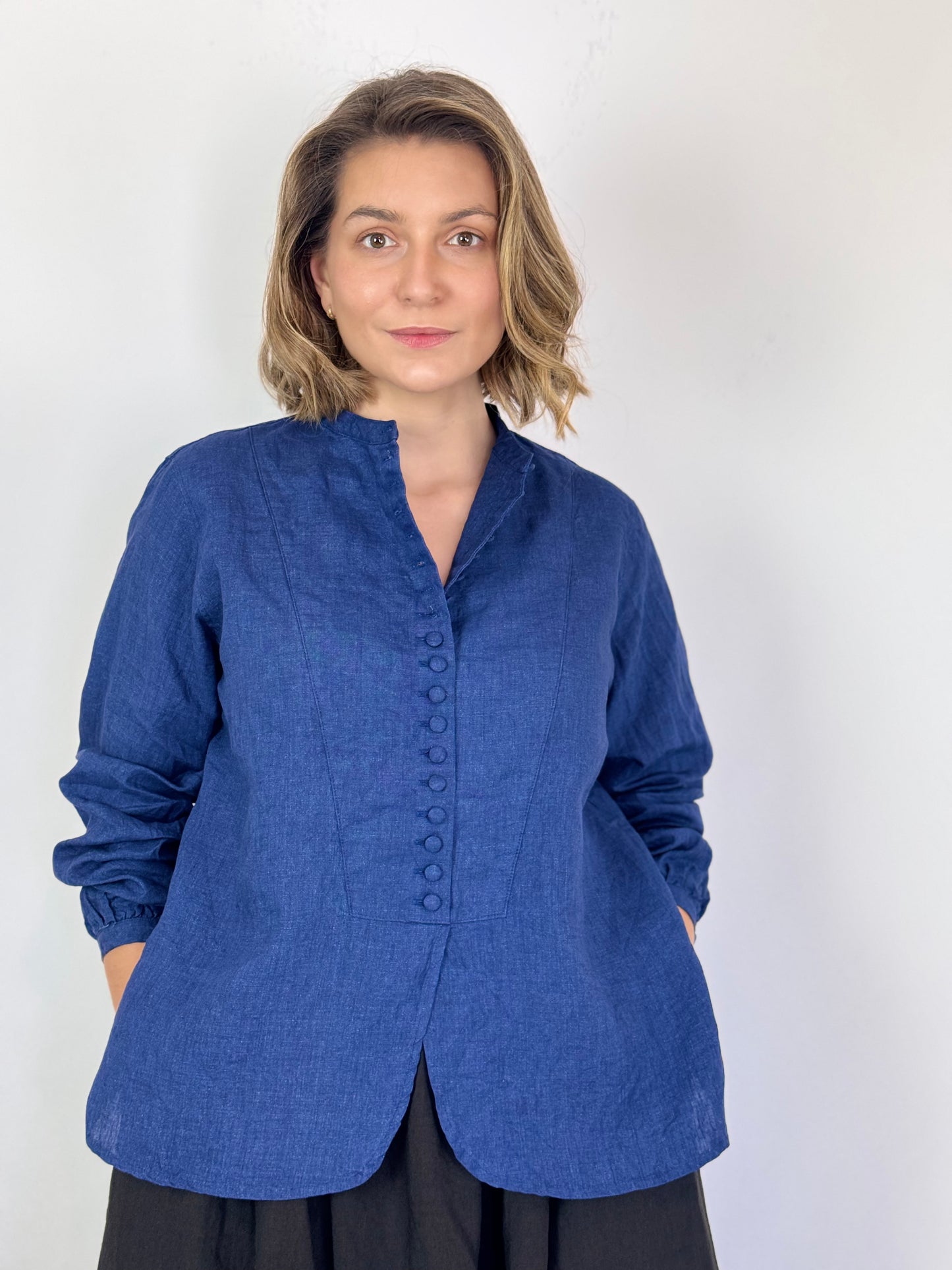 Ichi Antiquities 313 Shirt Indigo