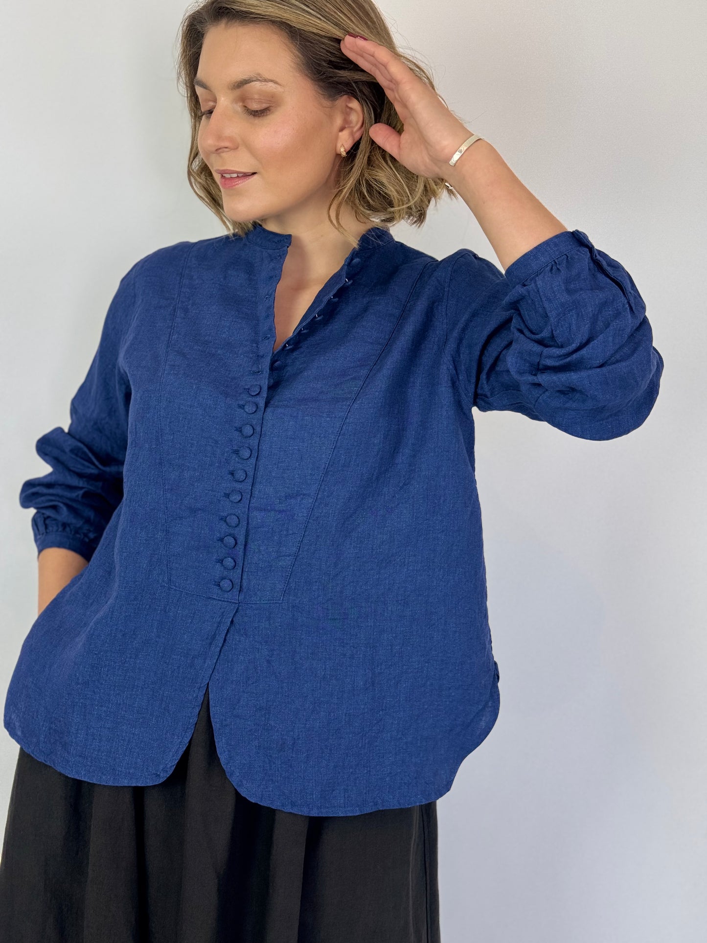 Ichi Antiquities 313 Shirt Indigo