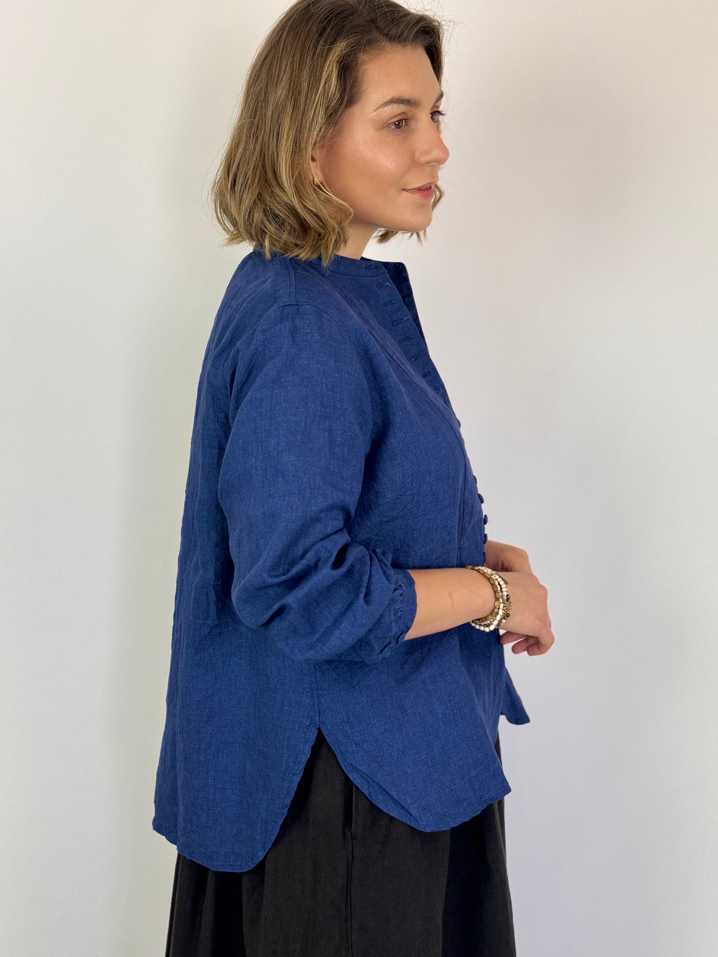Ichi Antiquities 313 Shirt Indigo