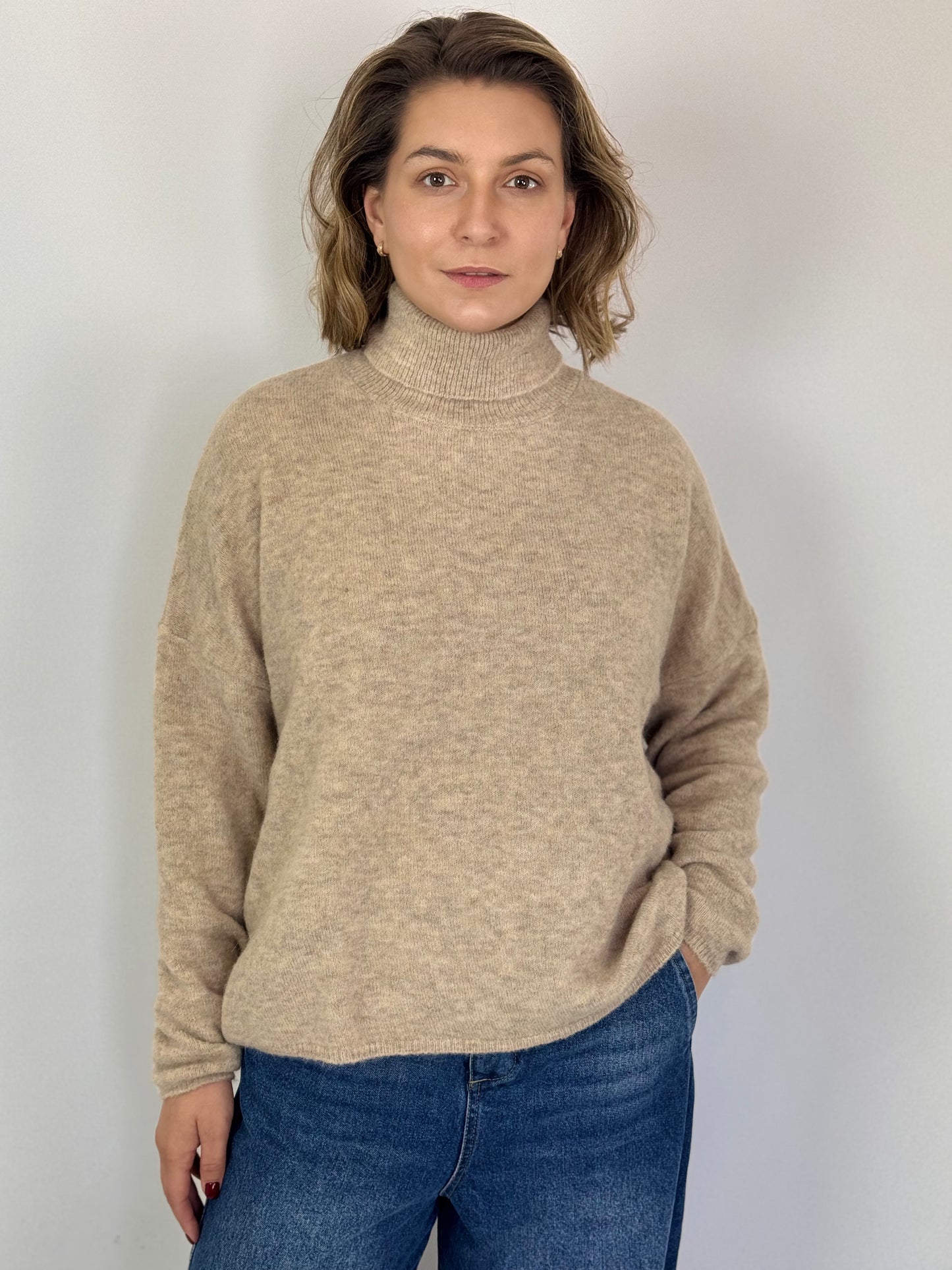 SibinLinnebjerg Maribel Jumper Sand