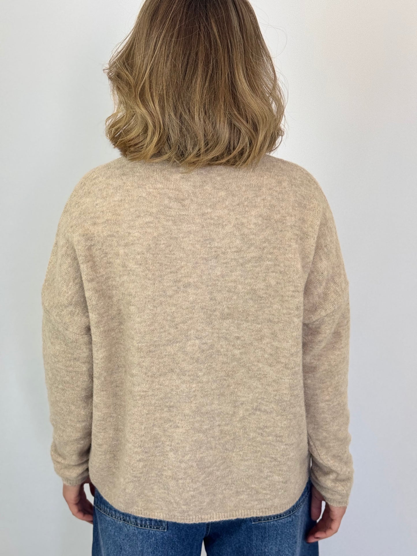 SibinLinnebjerg Maribel Jumper Sand