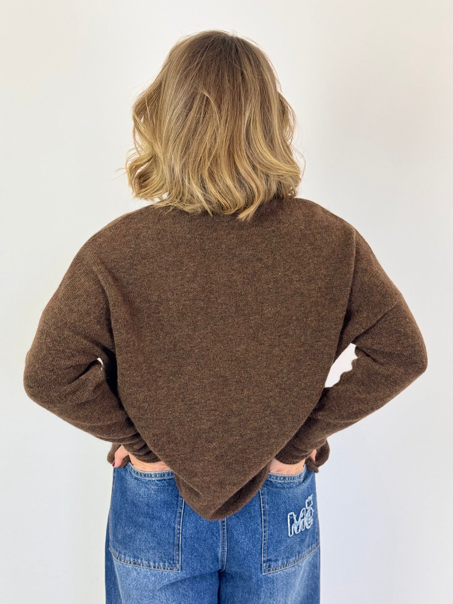 SibinLinnebjerg Maribel Jumper Brown