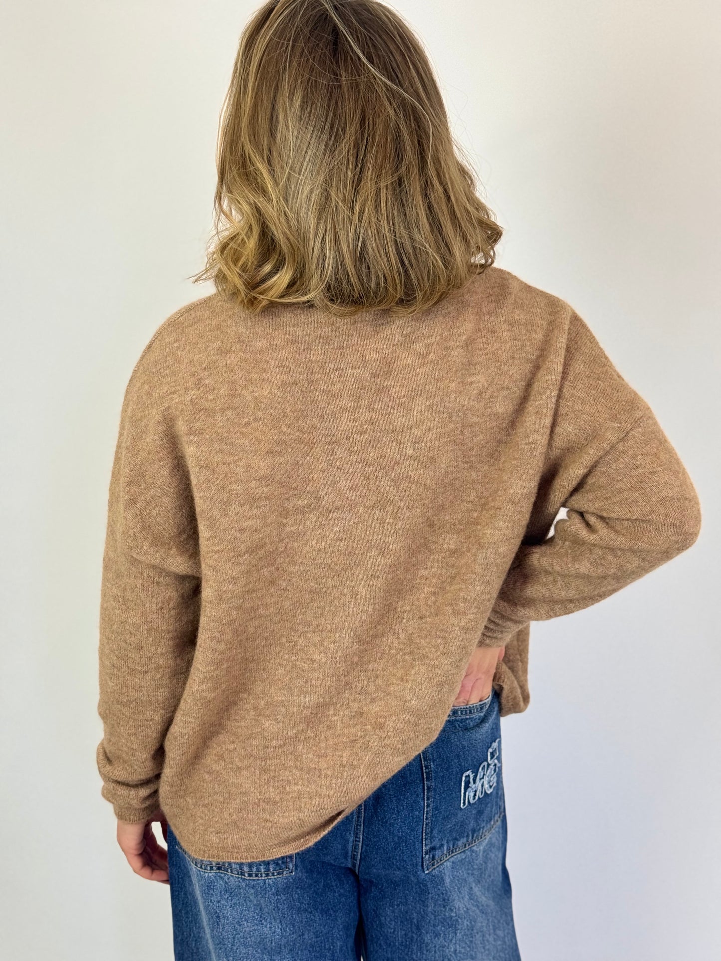 SibinLinnebjerg Maribel Jumper Camel