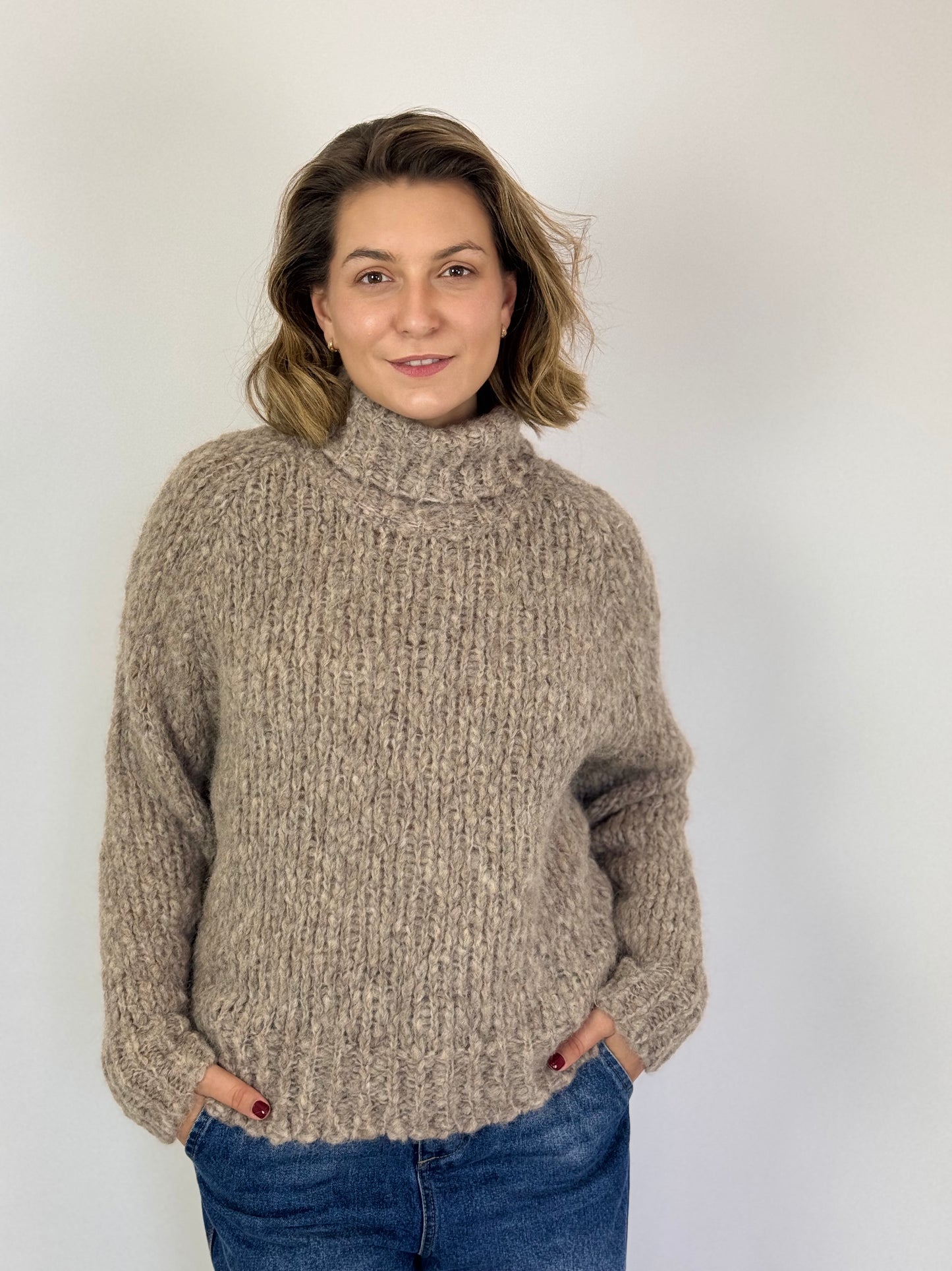 SibinLinnebjerg Judy Jumper Sand