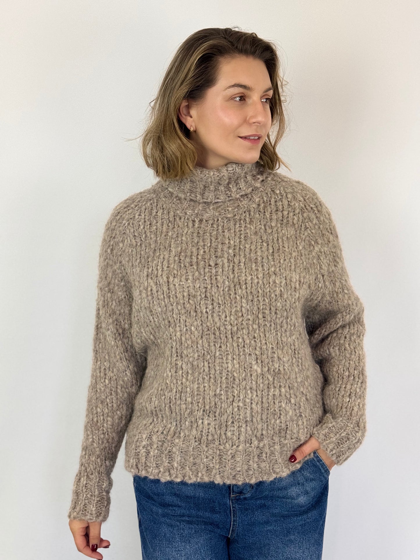 SibinLinnebjerg Judy Jumper Sand
