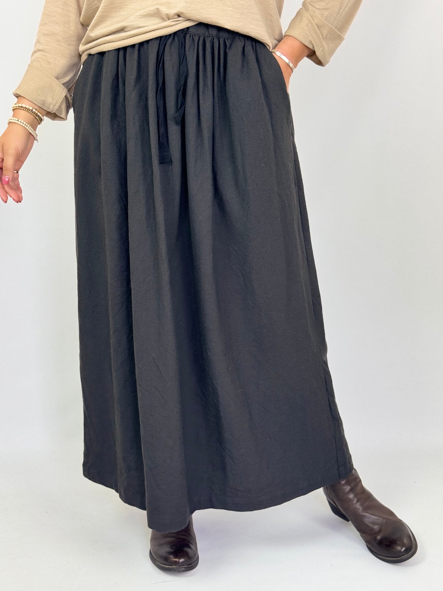 Elsa Esturgie Ocelle Skirt Carbon