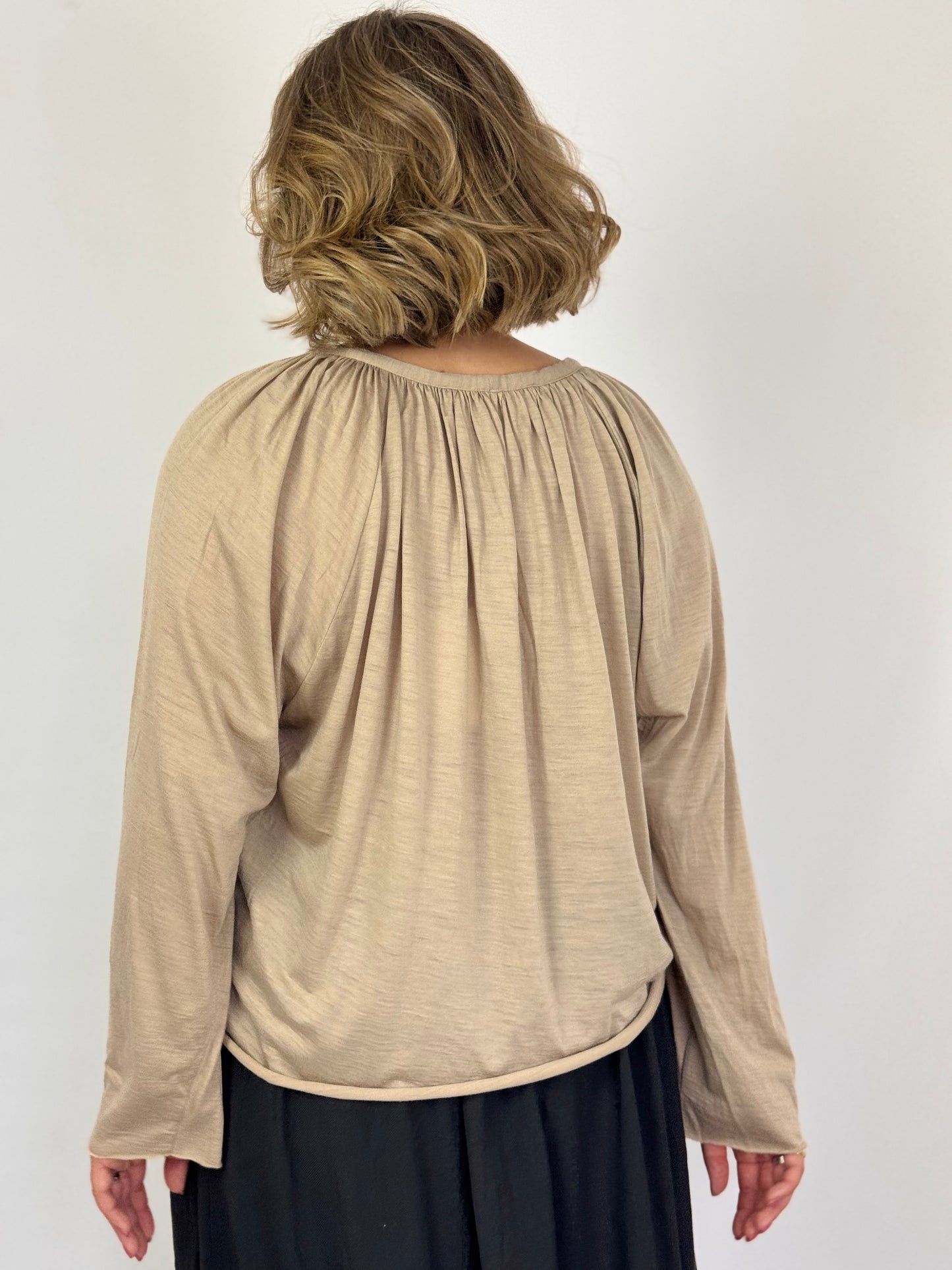 Elsa Esturgie Oranda Blouse Beige