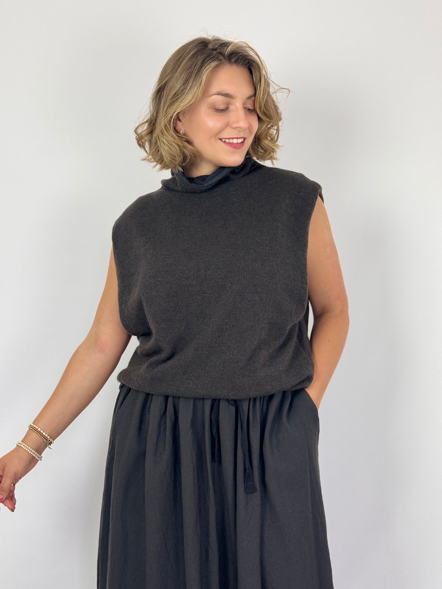 Elsa Esturgie Octobre Jumper Brown
