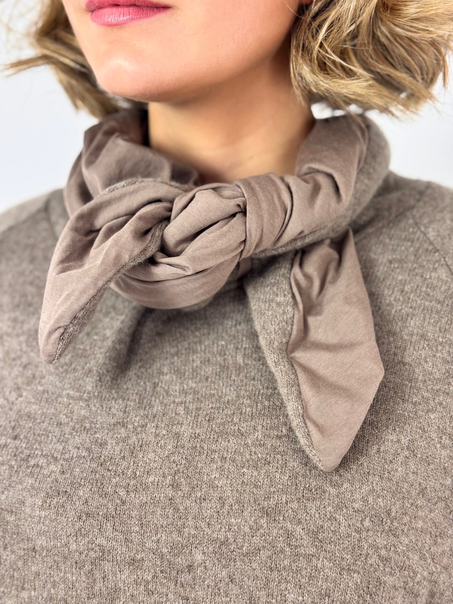 Elsa Esturgie Orage Jumper Taupe