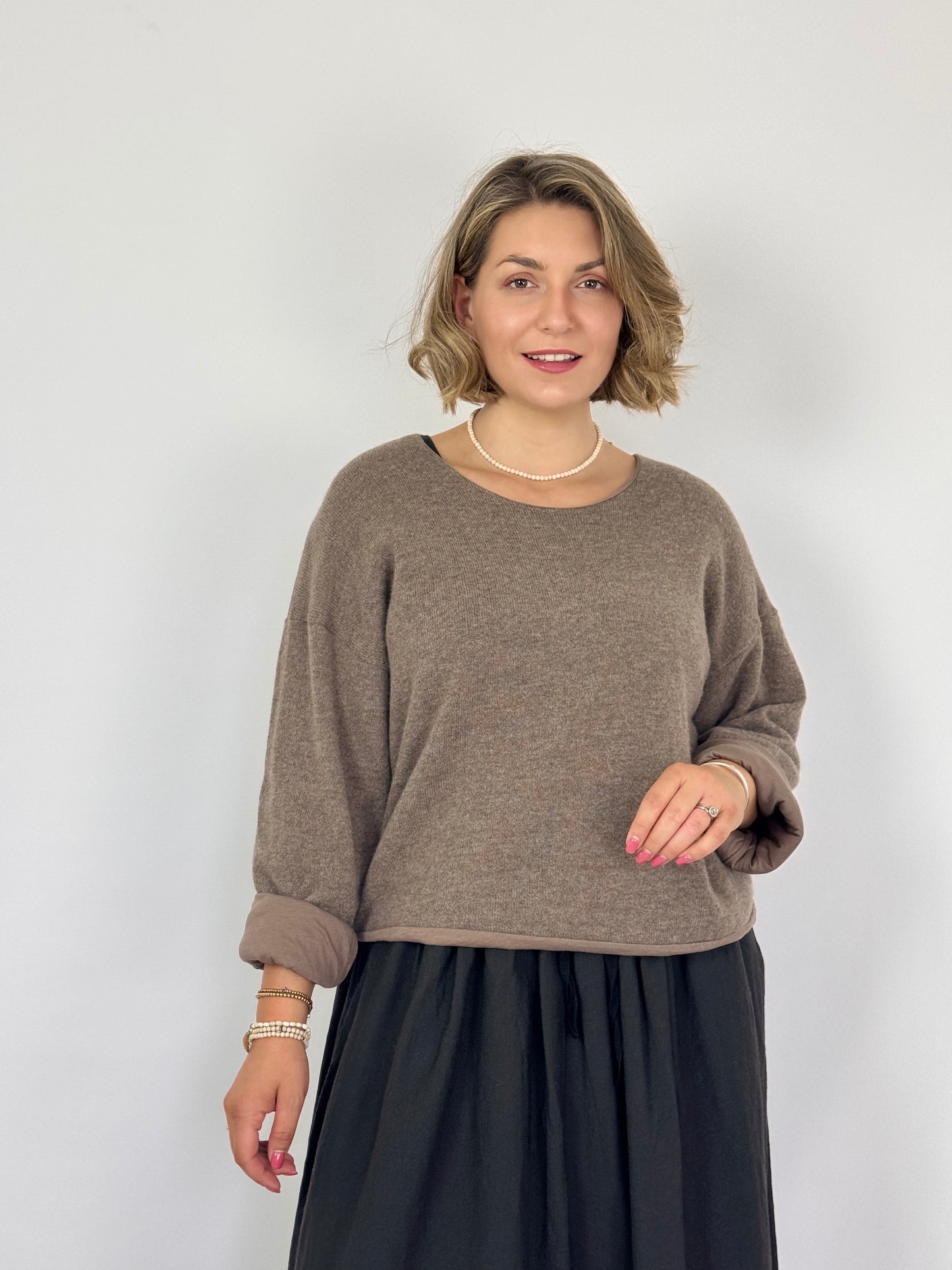 Elsa Esturgie Oubli Jumper Taupe