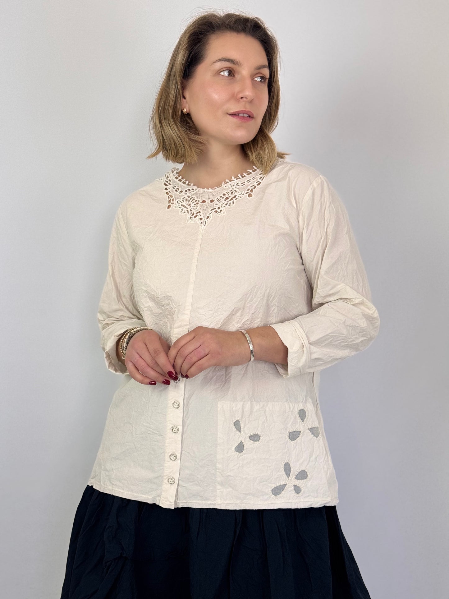 Ewa i Walla Lii Blouse Bone
