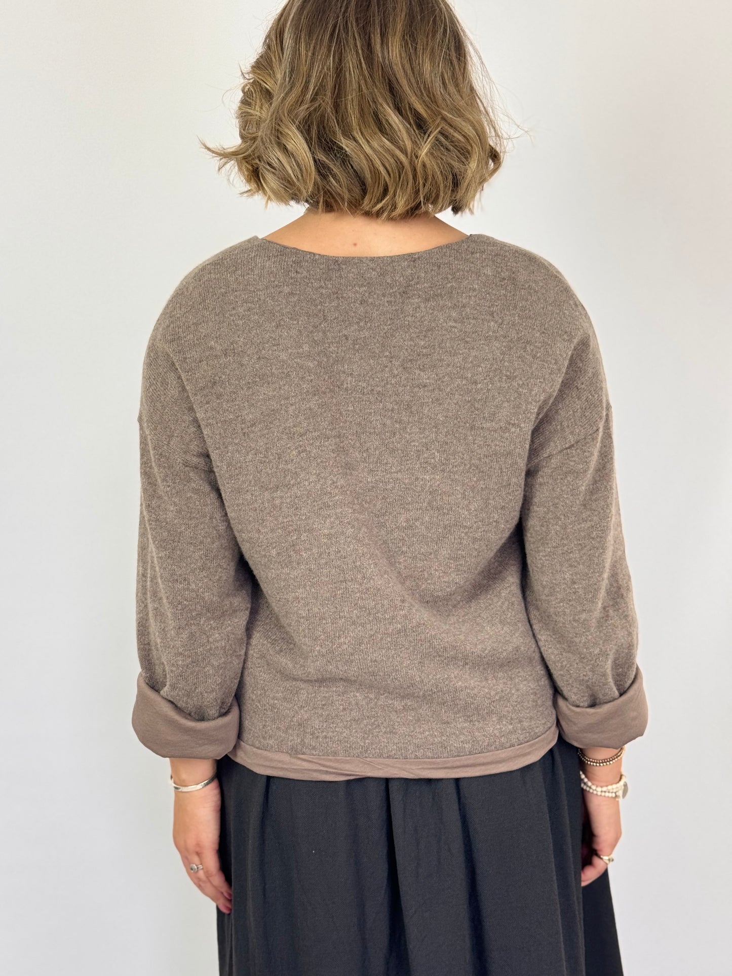 Elsa Esturgie Oubli Jumper Taupe