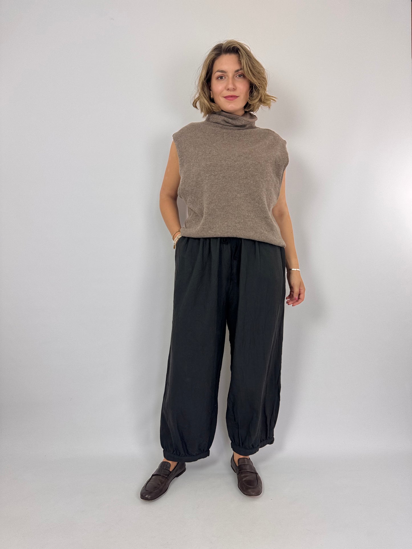 Elsa Esturgie Octobre Jumper Taupe