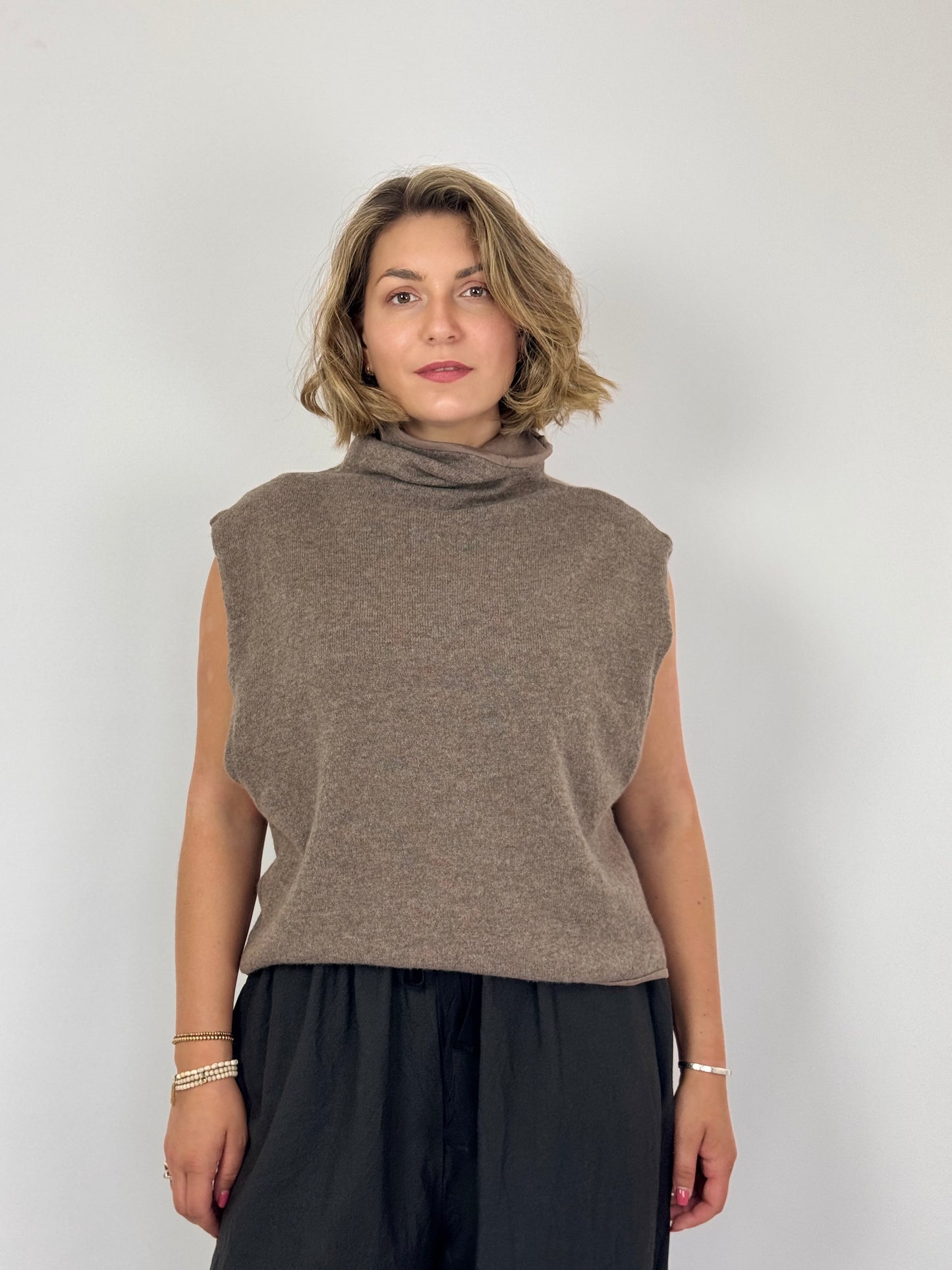 Elsa Esturgie Octobre Jumper Taupe