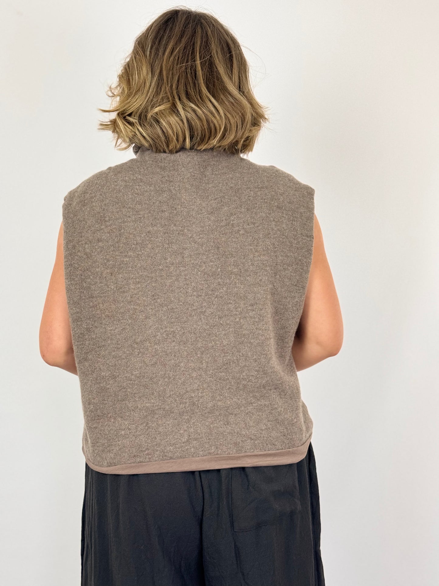 Elsa Esturgie Octobre Jumper Taupe