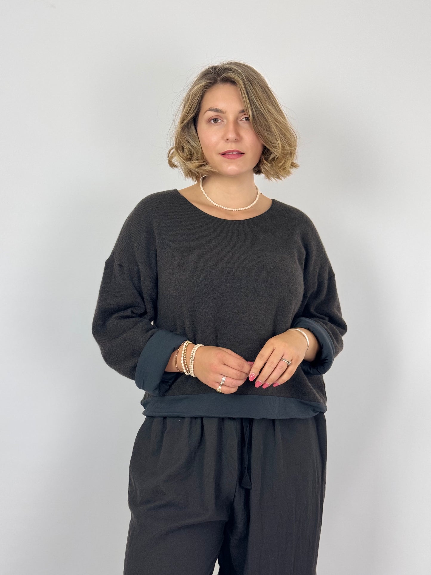 Elsa Esturgie Oubli Jumper Brown