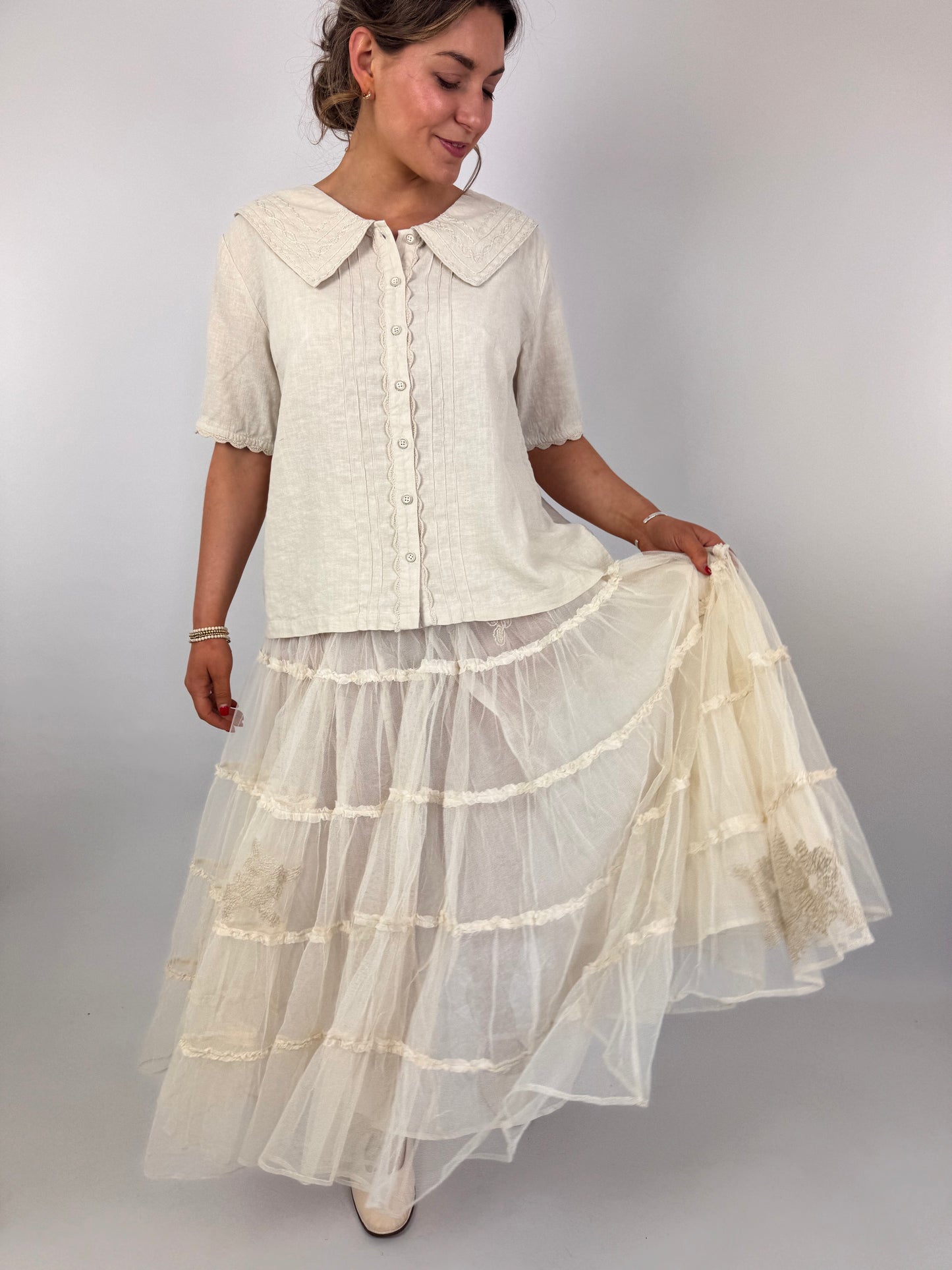Ewa i Walla Indira Blouse Bone