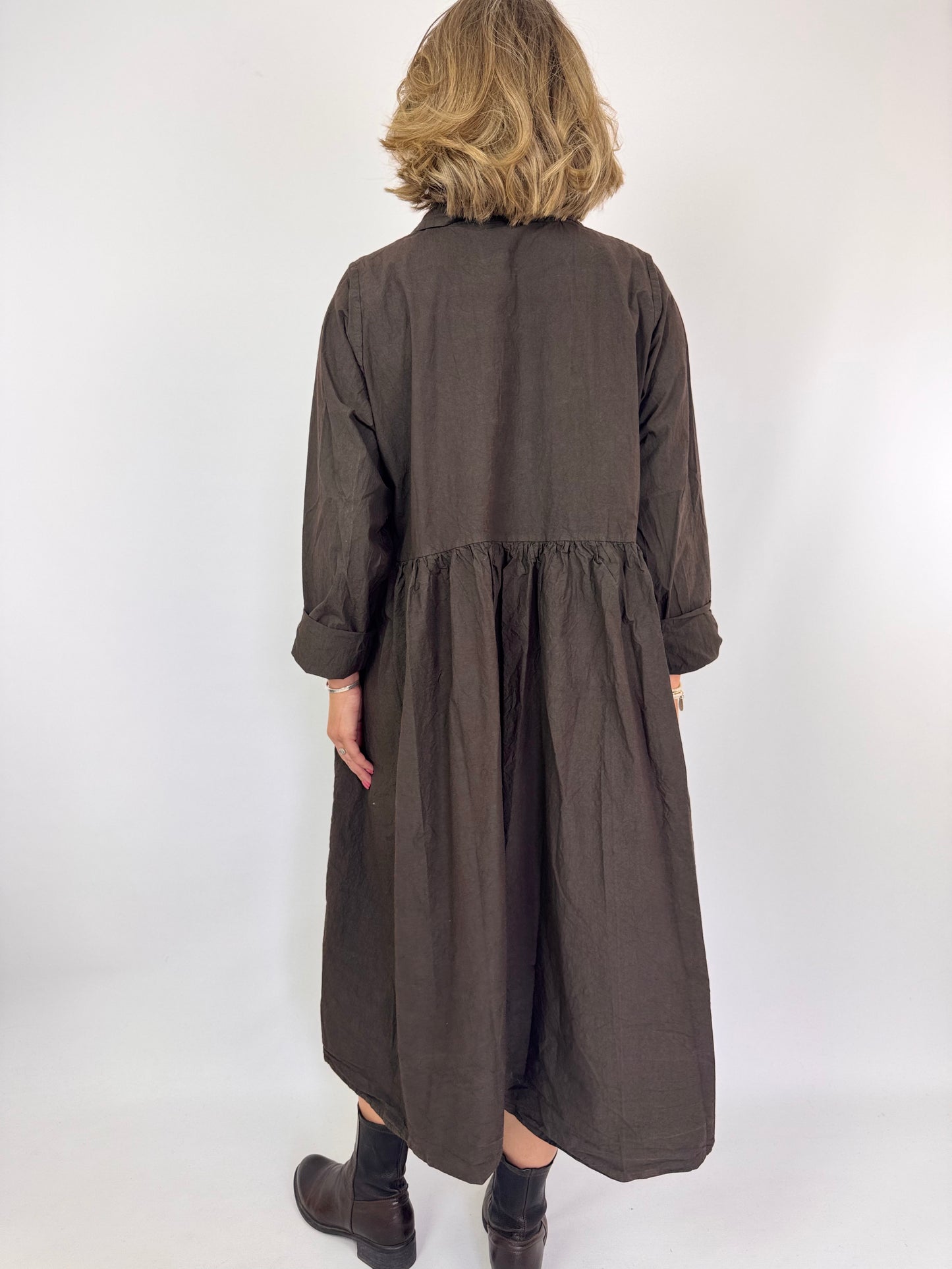 Privatsachen Brüllook Coat Dress Choco