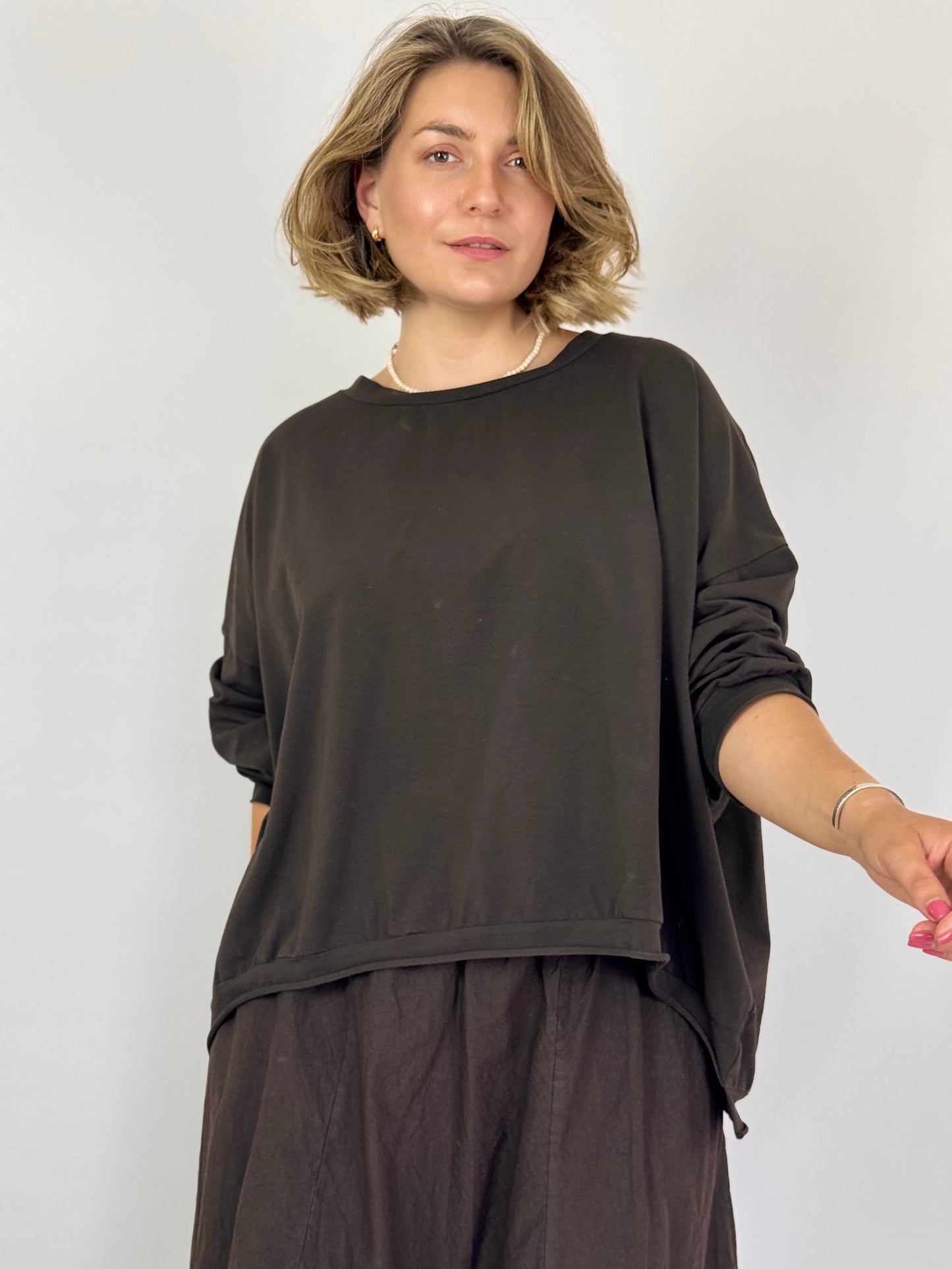 Privatsachen Handcare Jumper Choco