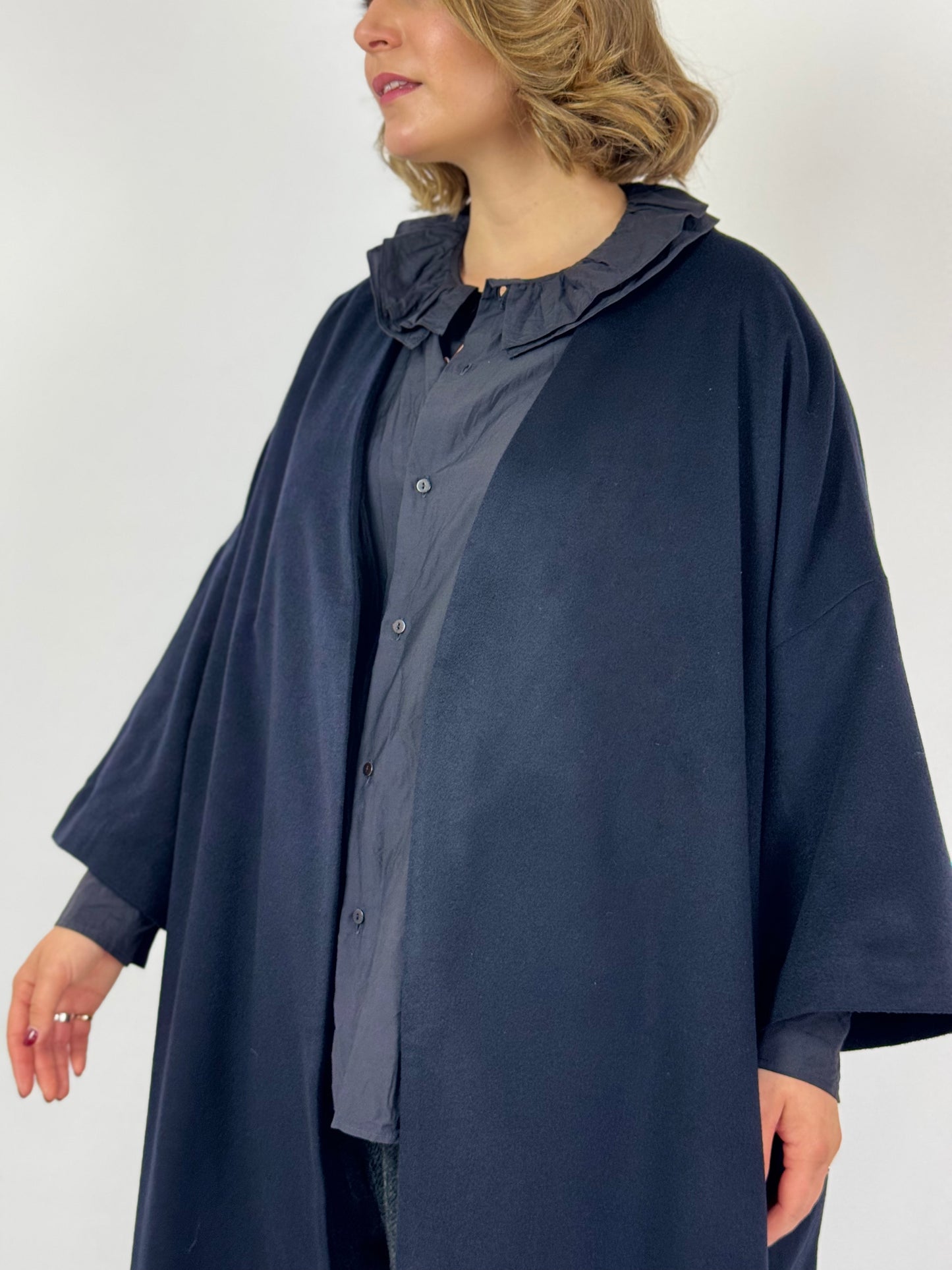 TouJours Evening Coat Navy