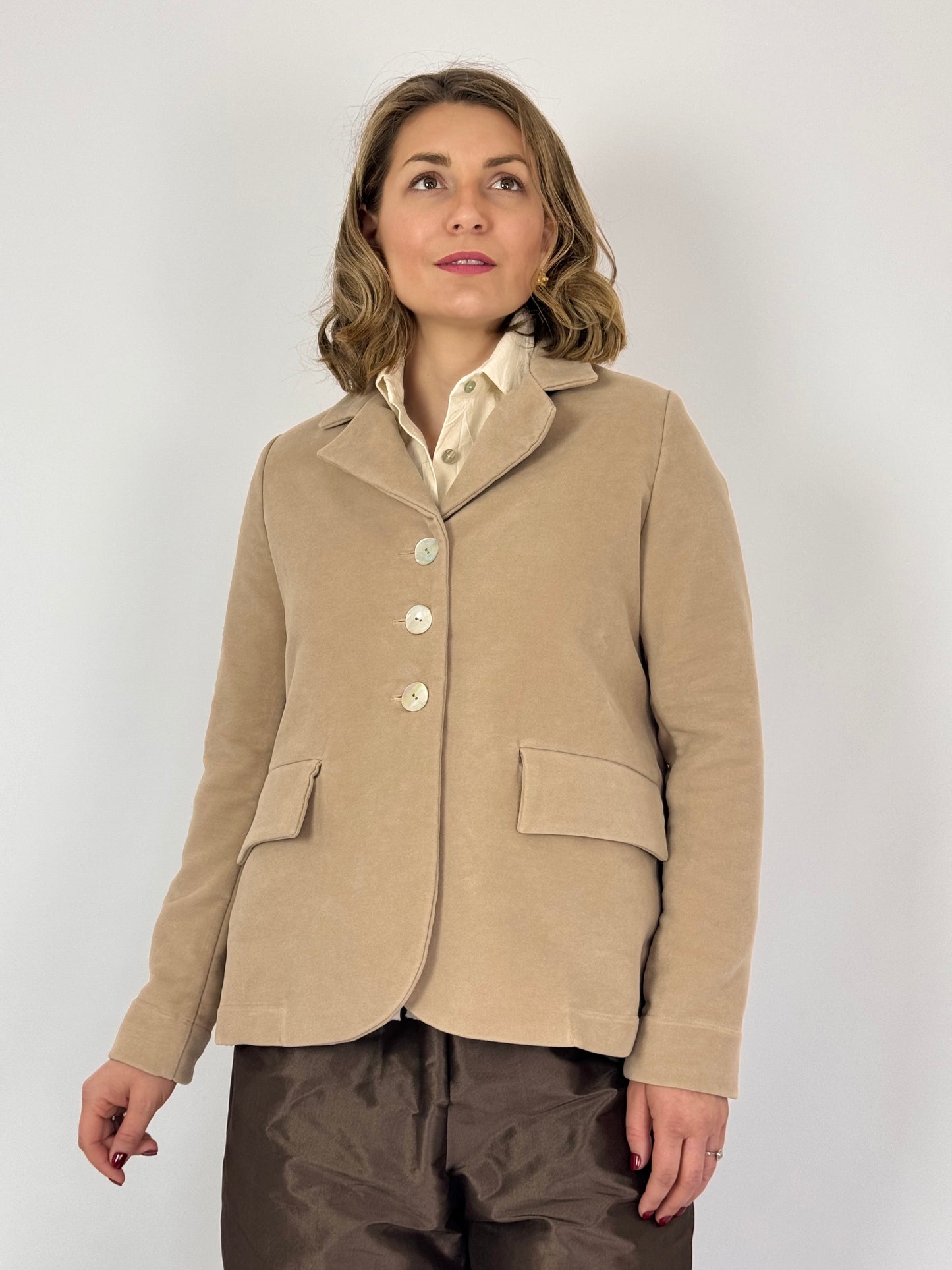 Officinae Petra Jacket Beige/Pink