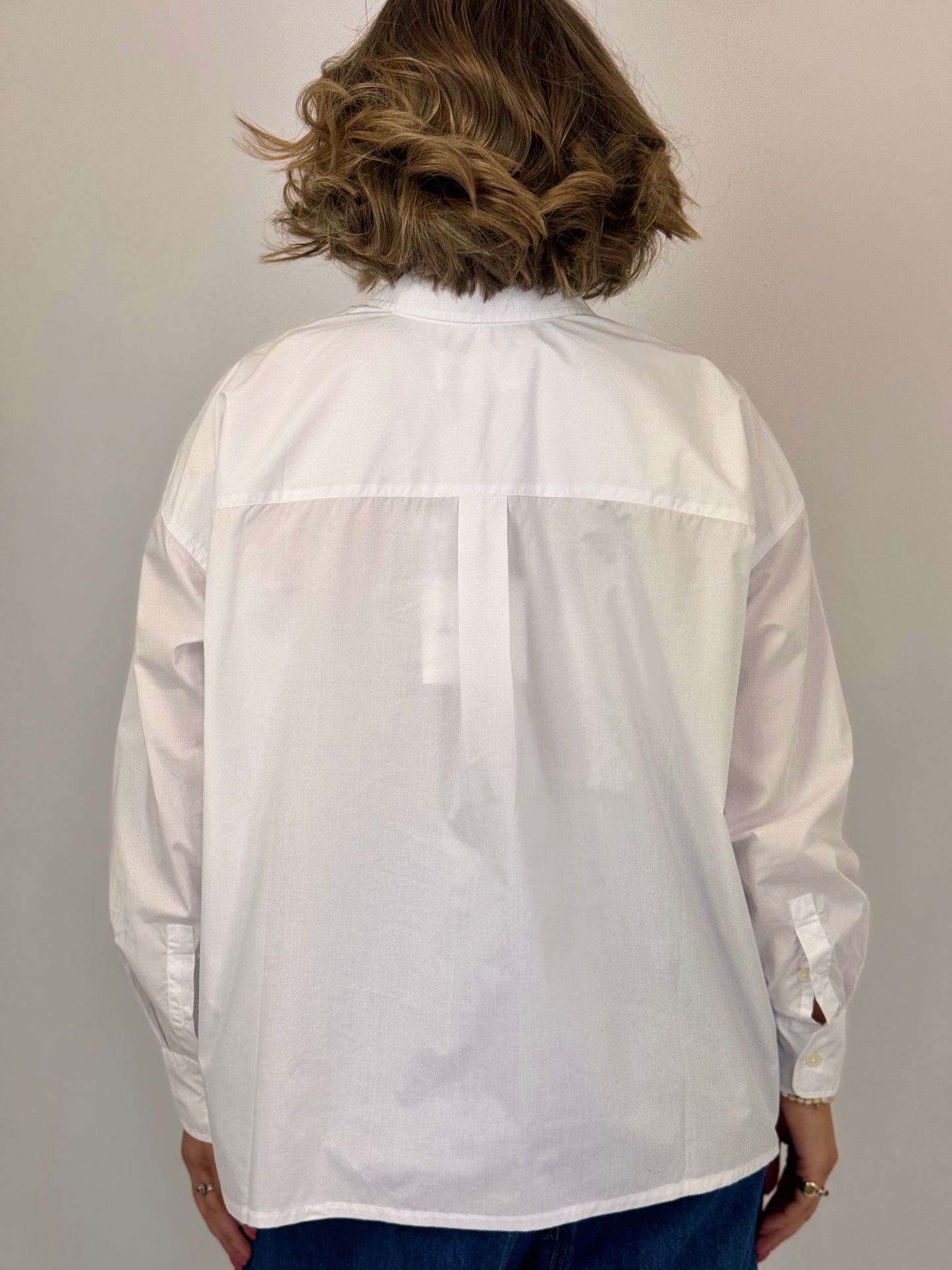 Vic & Bert Elizabeth Shirt White