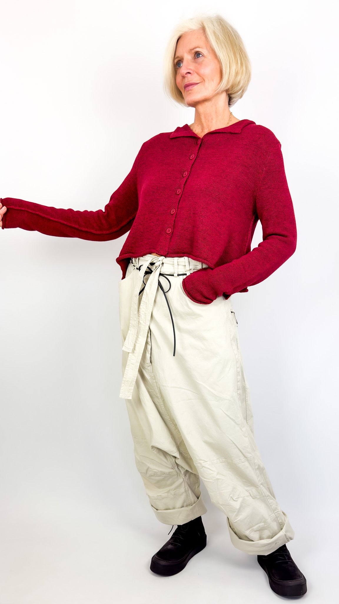 Rundholz Black Label 7111 Cardigan Lava